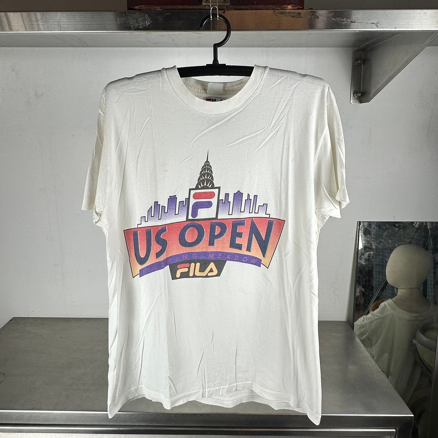 ​Vintage 90s Fila US Open Tennis Championship Flushing Meadow T-shirt
