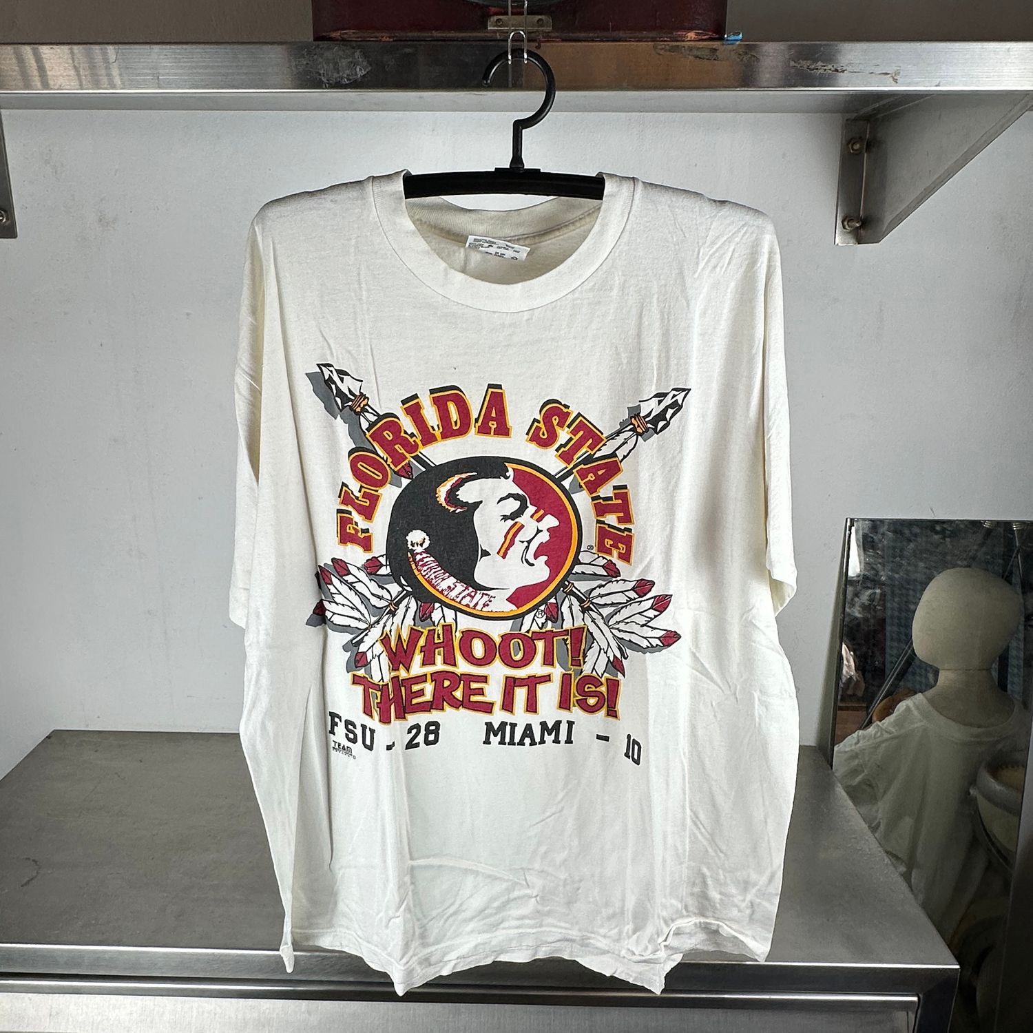 ​Vintage 90s FSU Seminoles Whoot! There It Is! NCAA T-shirt