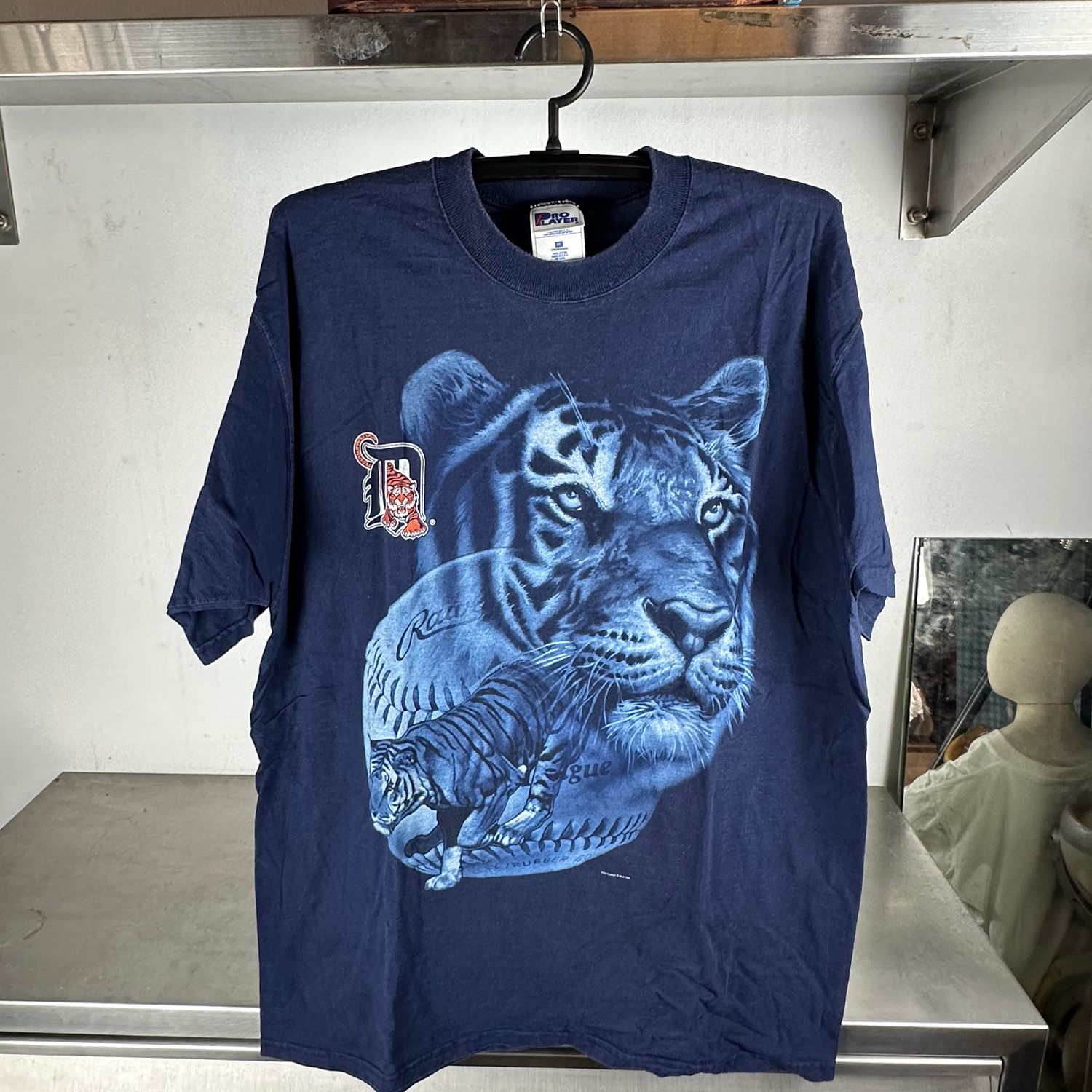 ​Vintage 1998 Detroit Tigers Baseball MLB Pro Player T-shirt