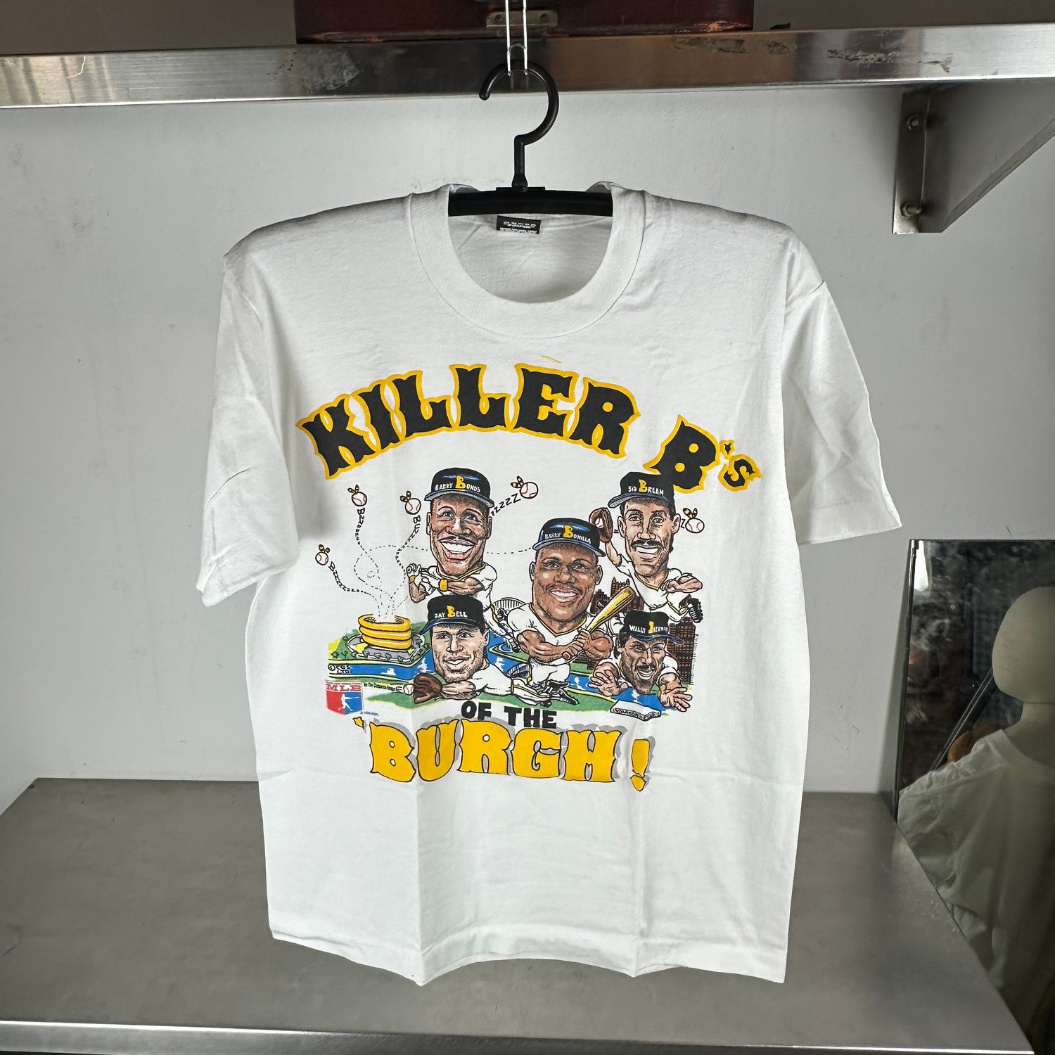 ​​Vintage 1988 Pittsburgh Pirates Killer B&#39;s MLB Caricature T-shirt