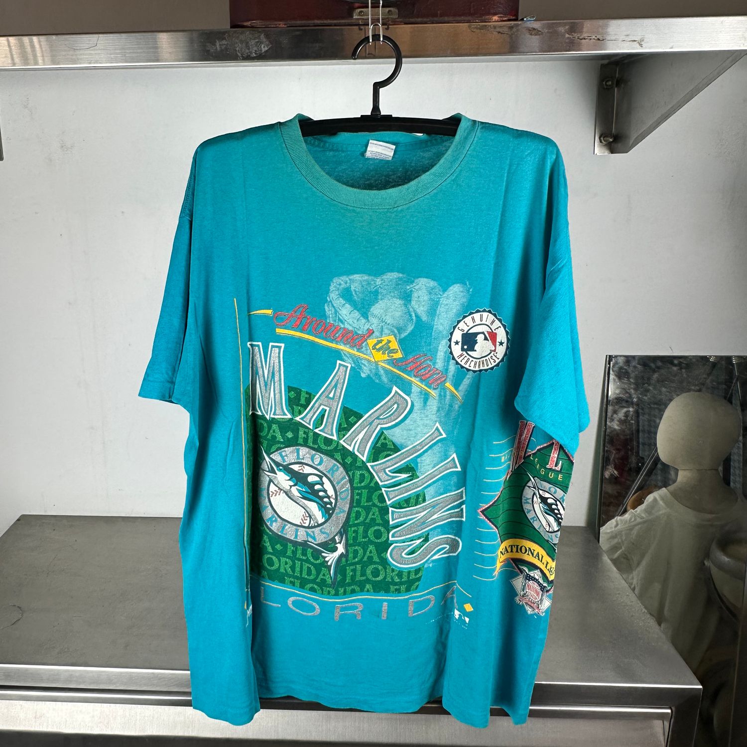​​Vintage 1992 Florida Marlins Around The Horn MLB​ T-shirt