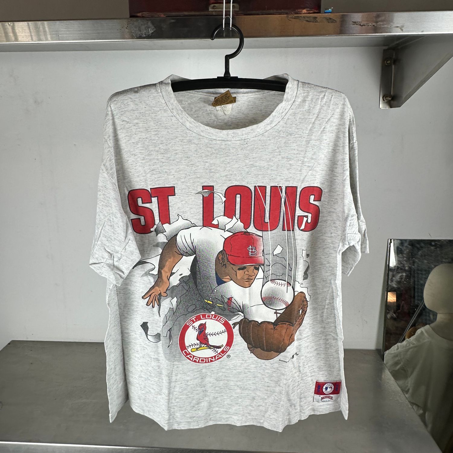 ​Vintage 90s St. Louis Cardinals Breakthrough MLB Nutmeg T-shirt