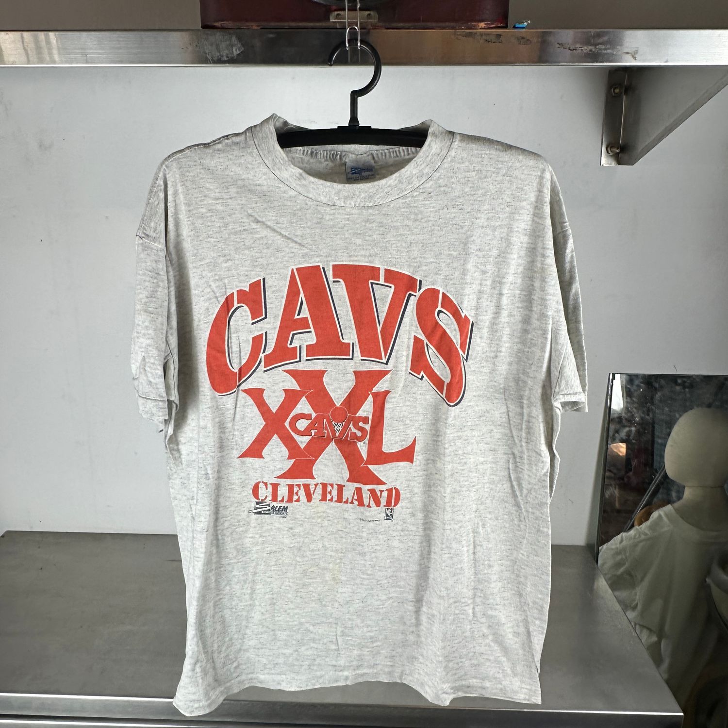 ​Vintage 1990 Cleveland Cavaliers NBA Salem Sportswear T-shirt