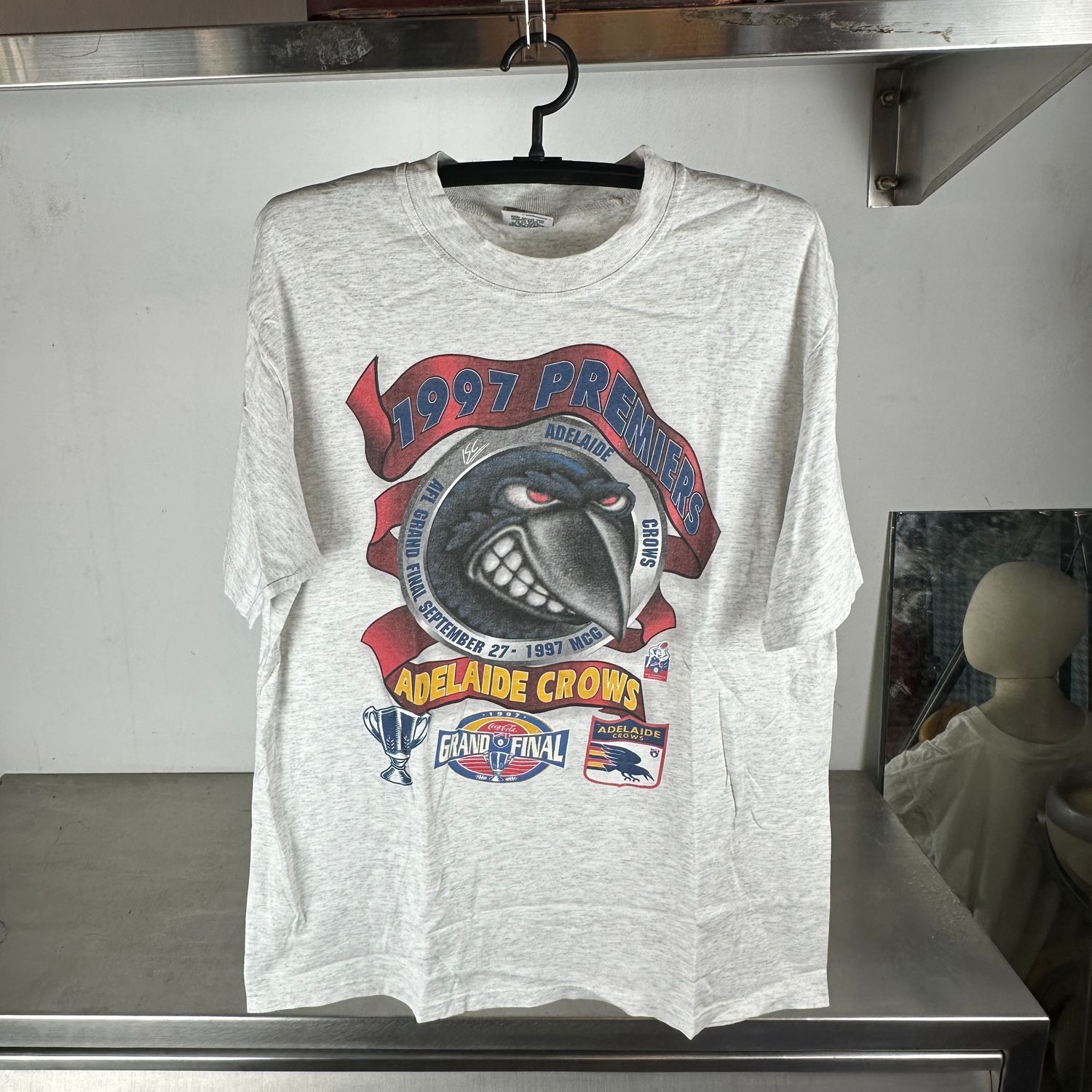 ​Vintage 1997 Adelaide Crows Premiers AFL Grand Final T-shirt