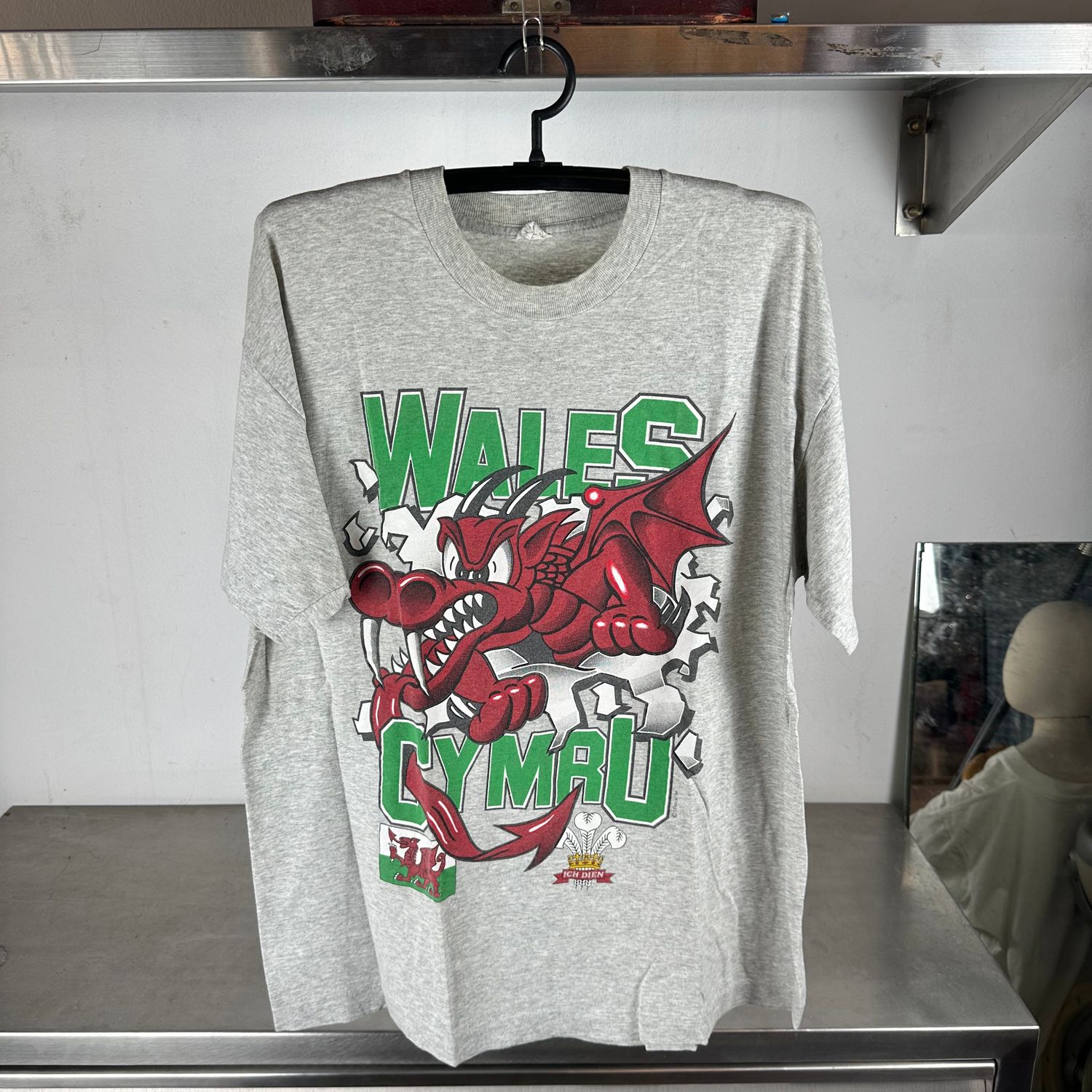 ​Vintage 1994 Wales Cymru Rugby Breakthrough Double Sided T-shirt