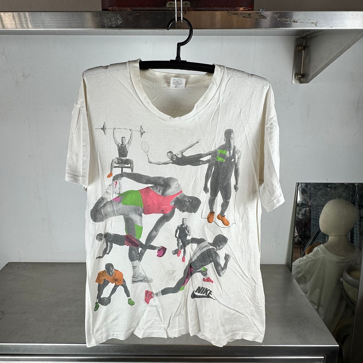 ​Vintage Nike 90s Bo Jackson Training Graphic T-shirt