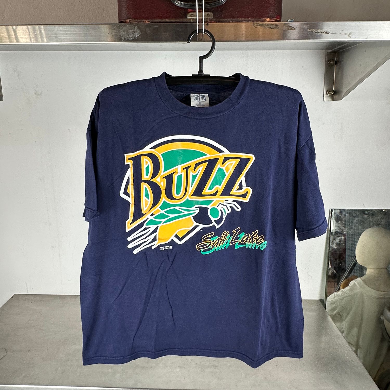 ​Vintage 1995 Salt Lake Buzz Baseball MLB Graphic T-shirt