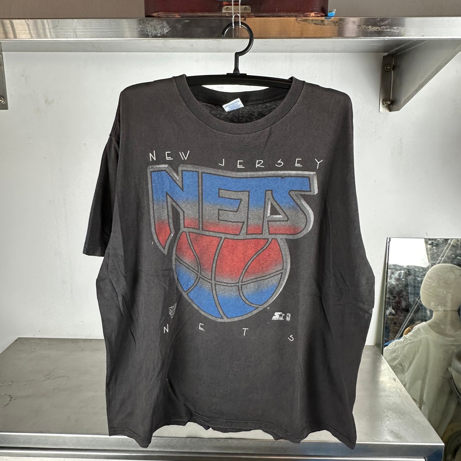 ​Vintage 90s New Jersey Nets NBA Starter XL T-Shirt