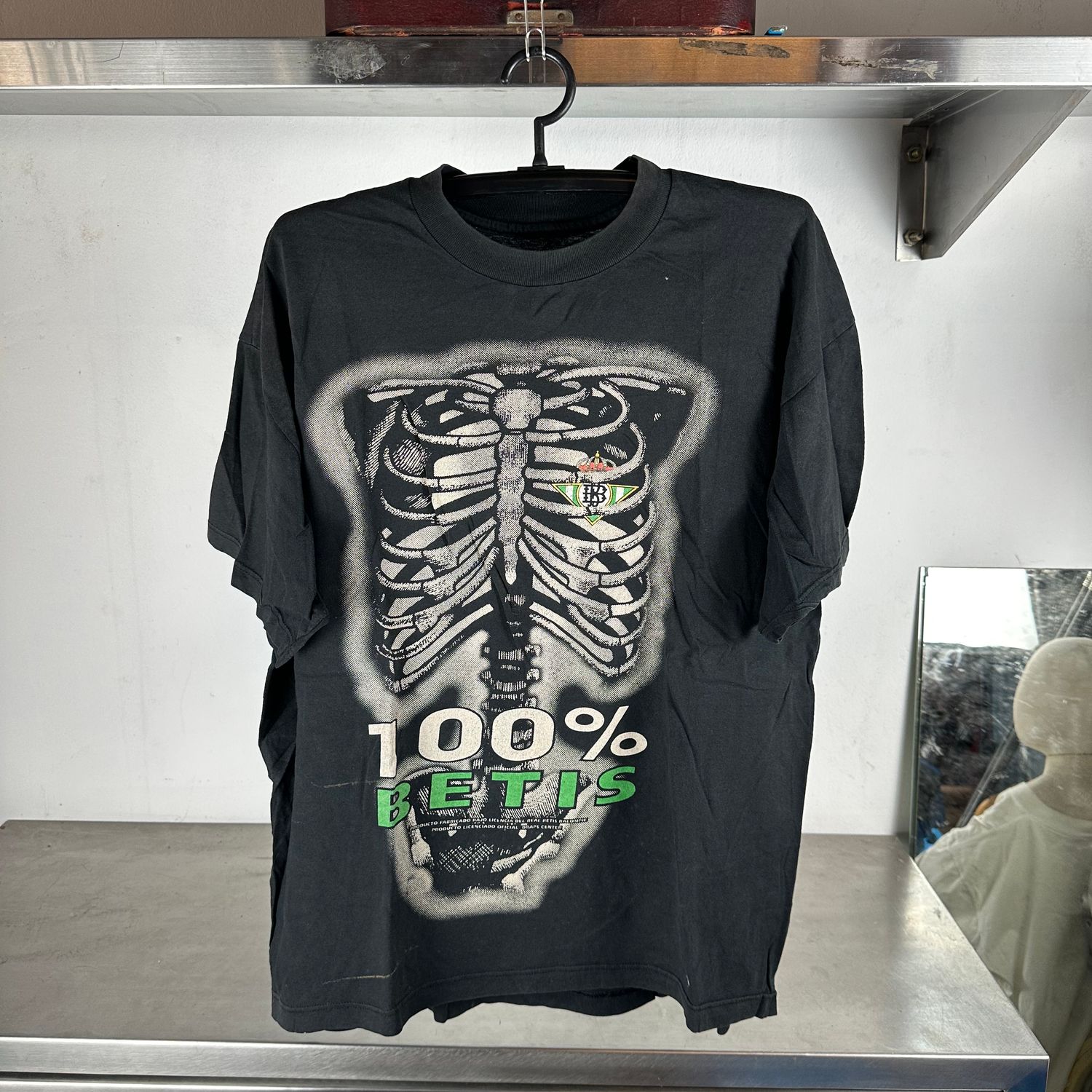 ​Vintage 90s Real Betis Balompié 100% Betis Soccer T-Shirt