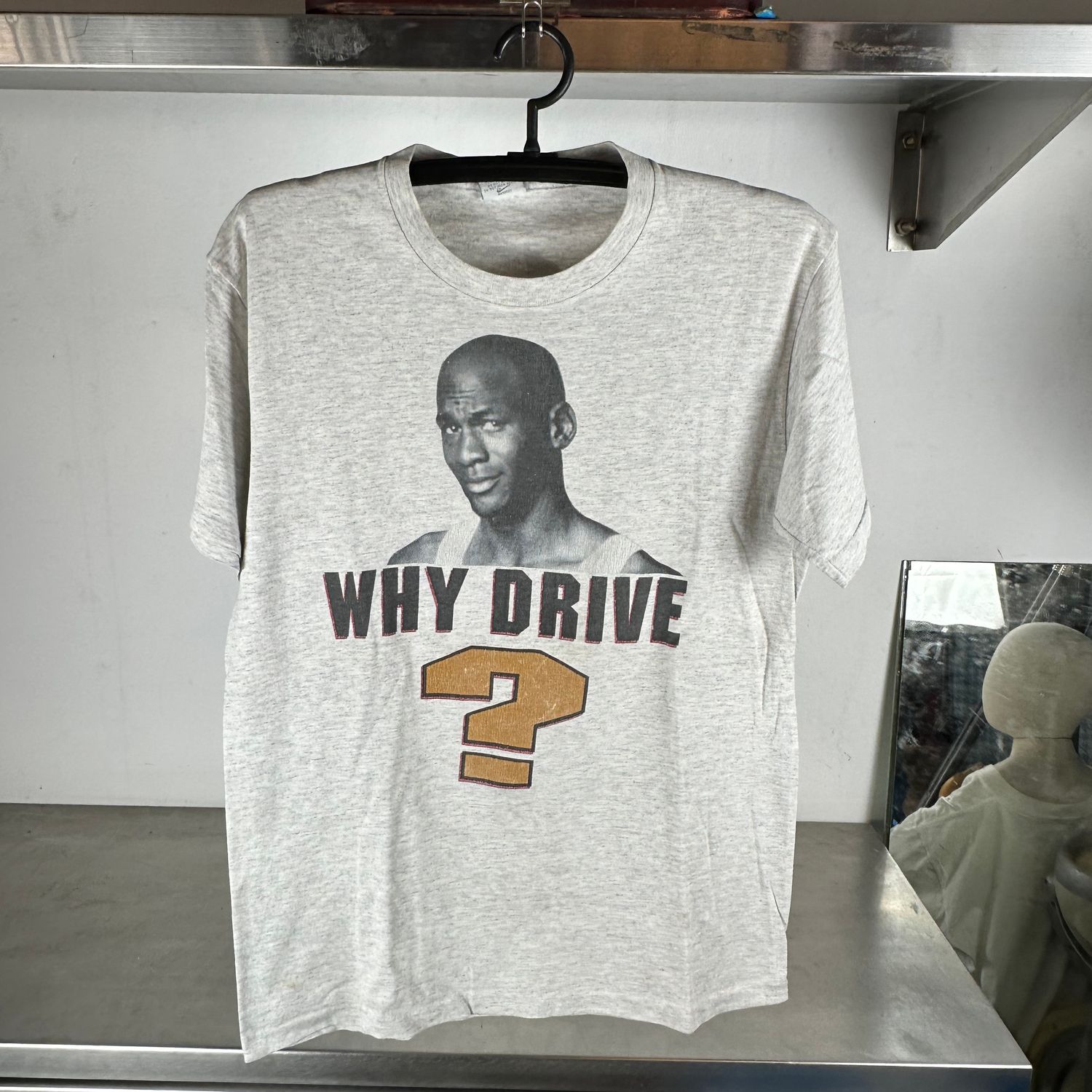 ​Vintage Nike 90s Michael Jordan Why Drive? When You Can Fly T-Shirt