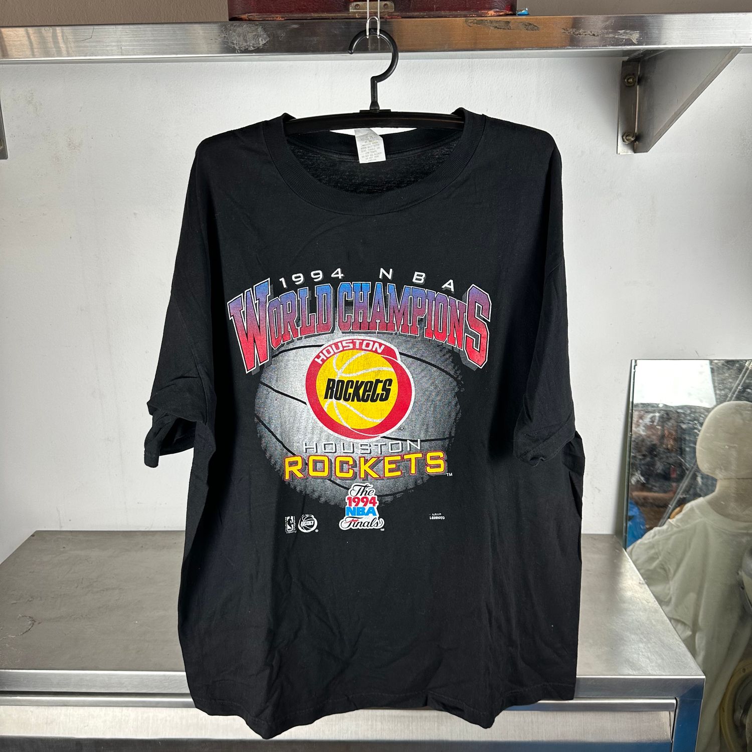 ​Vintage 1994 Houston Rockets NBA World Champions 2XL T-Shirt
