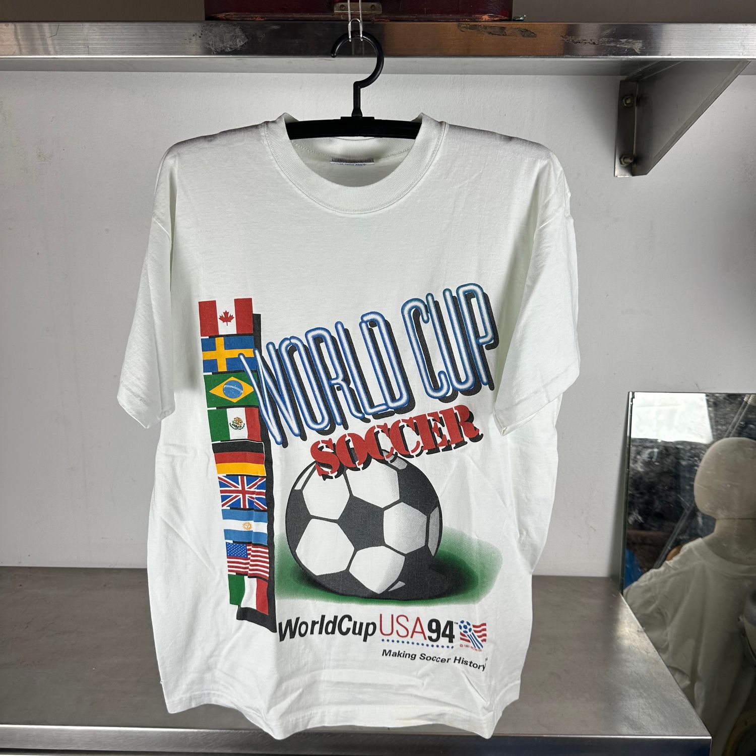 ​​Vintage 1994 USA Soccer World Cup Making Soccer History T-Shirt