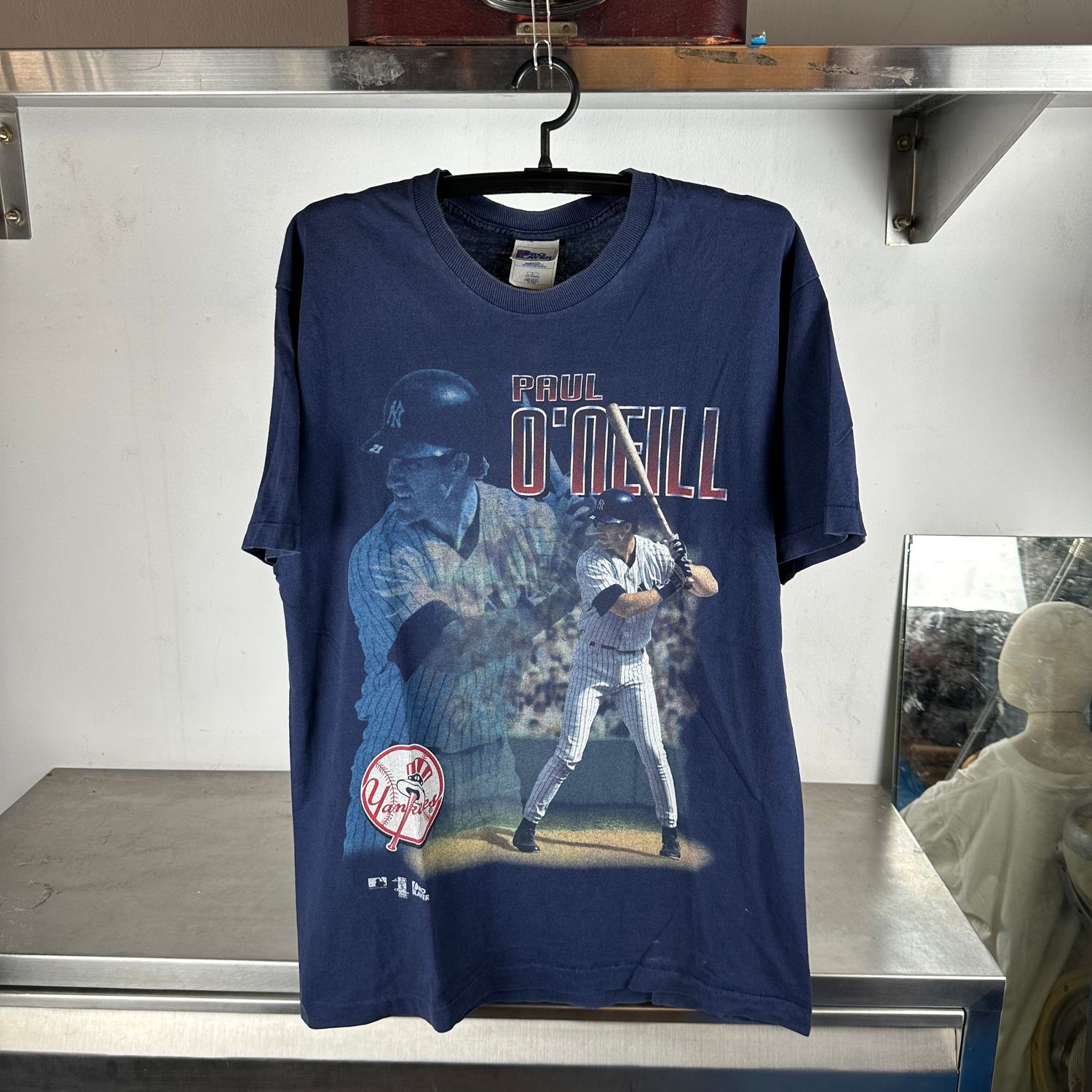 ​​​Vintage 1996 Paul O'Neill New York Yankees MLB Large T-Shirt
