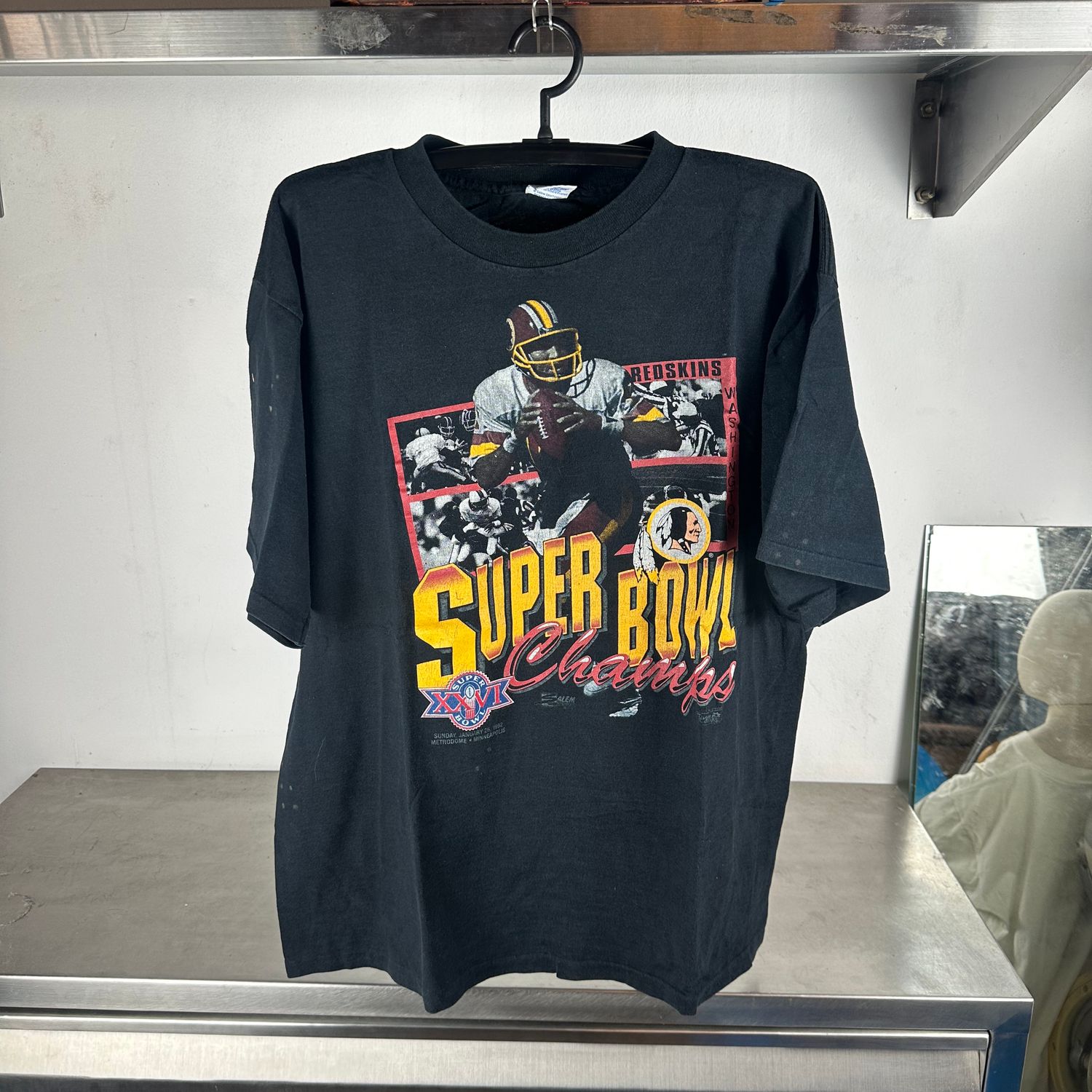 ​​​​Vintage 1992 Washington Redskins NFL Super Bowl Champs T-Shirt