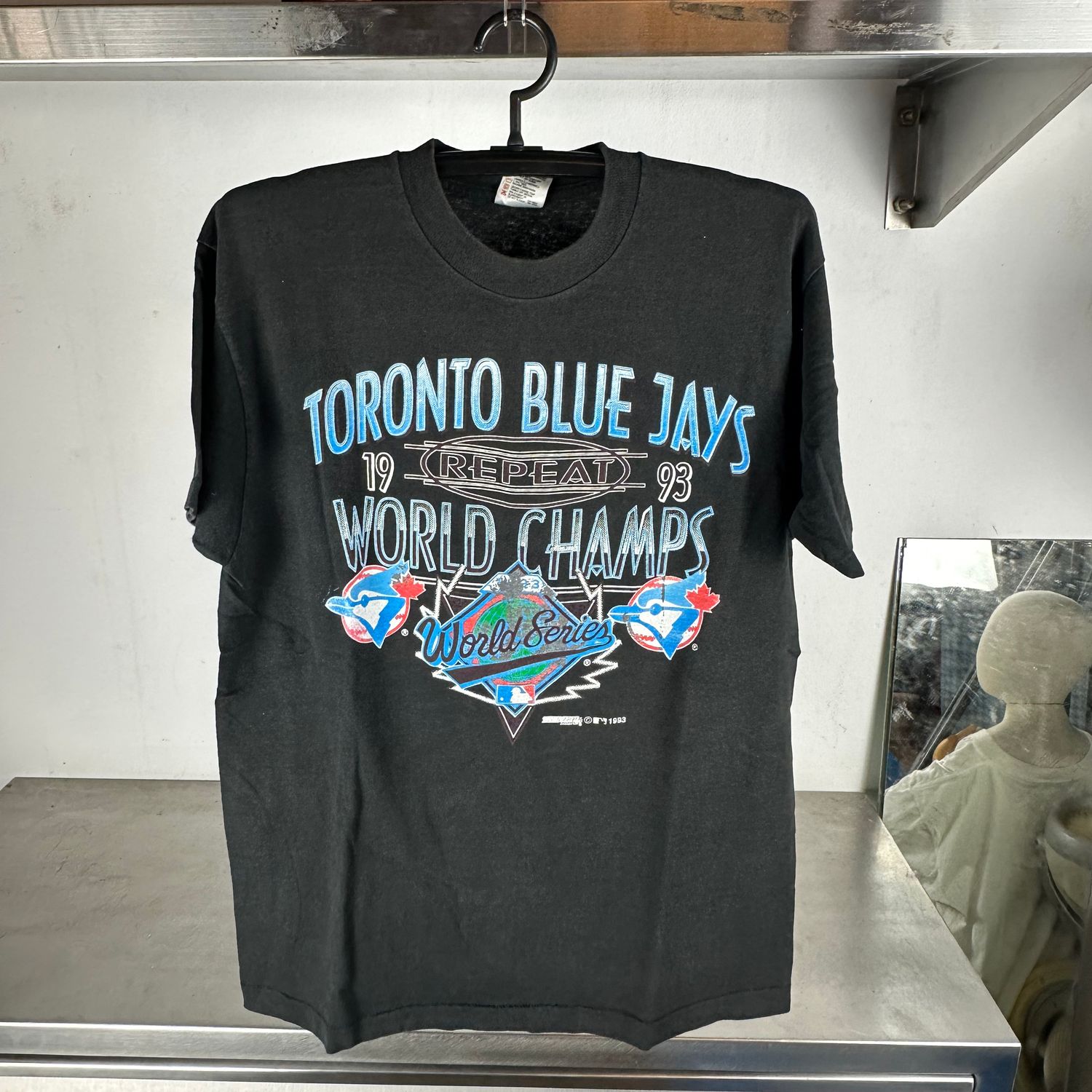 ​​​​Vintage 1993 Toronto Blue Jays MLB Repeat World Champs T-Shirt