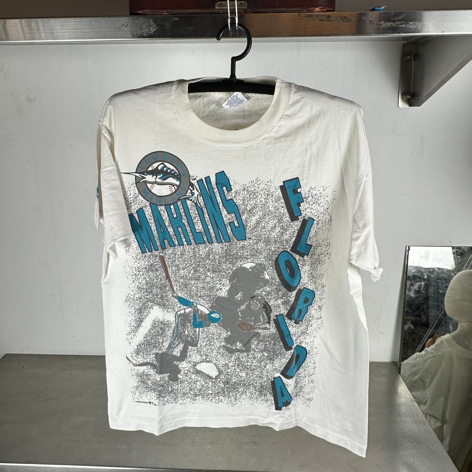 ​Vintage 1992 Florida Marlins MLB Apex One Graphic T-Shirt
