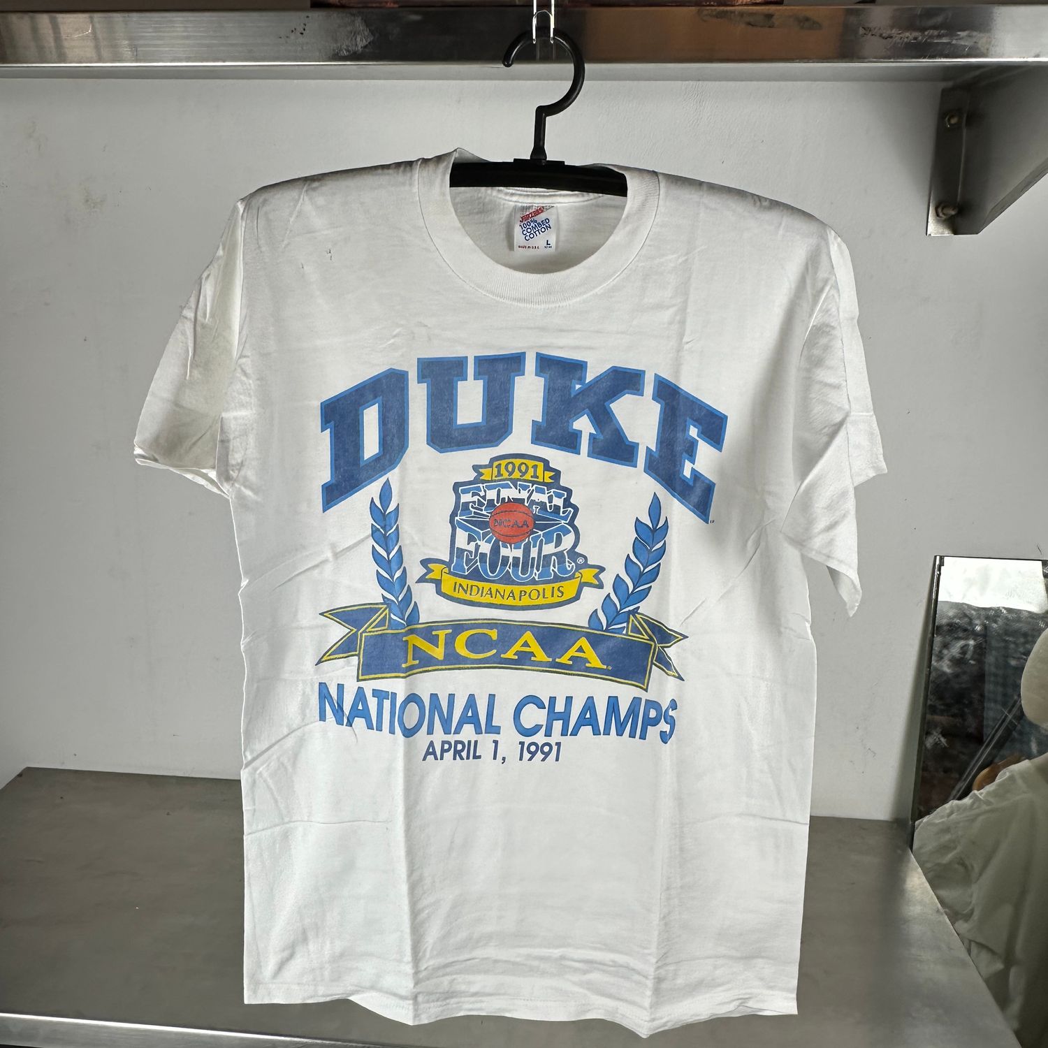 ​Vintage 1991 Duke Blue Devils NCAA National Champions T-Shirt