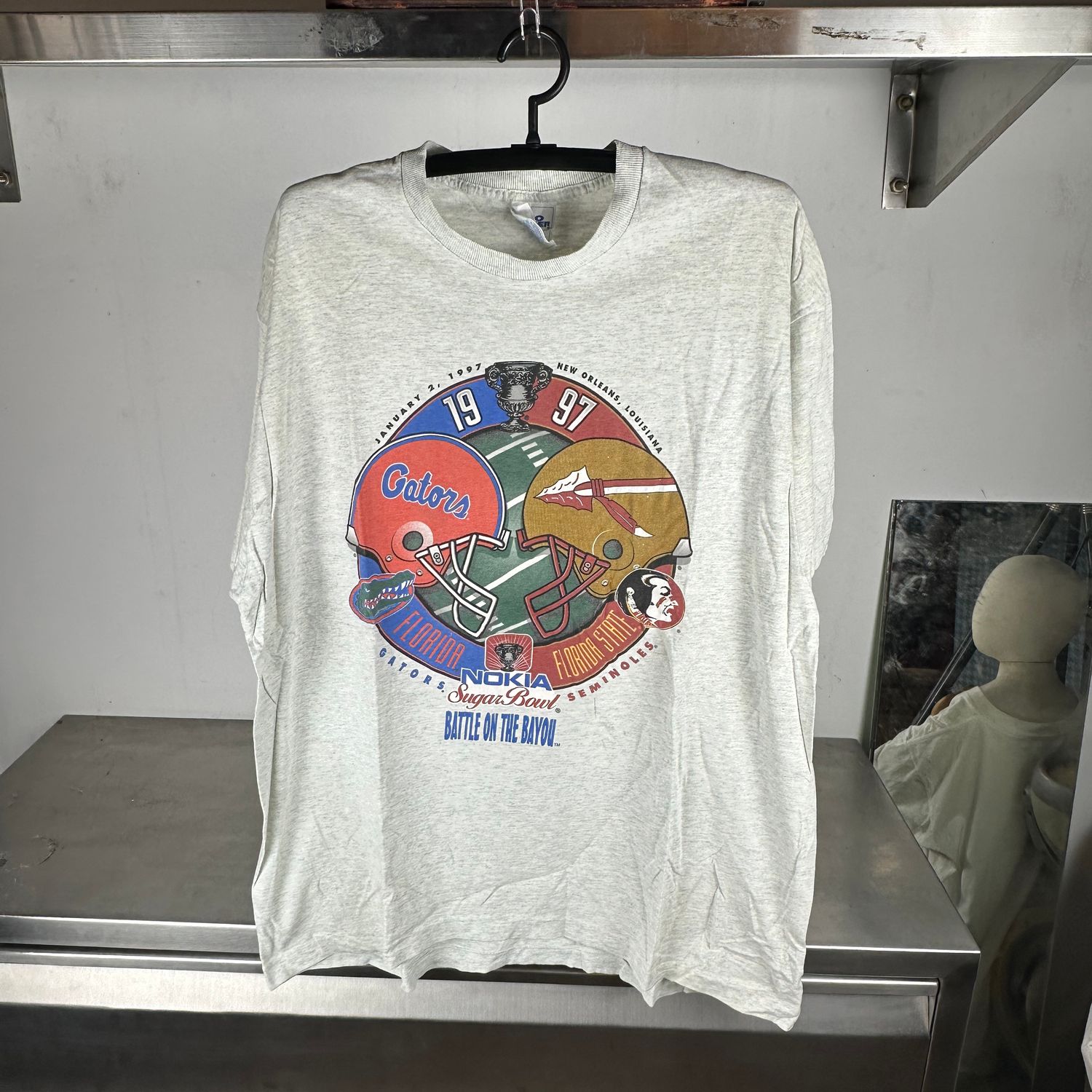 ​Vintage 1997 NCAA Sugar Bowl Florida Gators VS FSU Seminoles T-Shirt