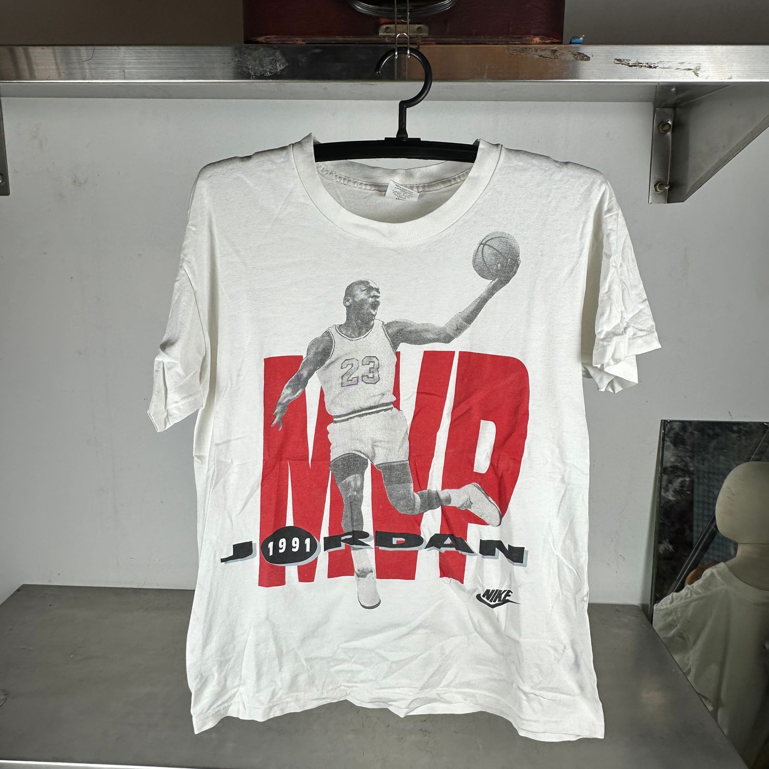 ​Vintage Nike 1991 Michael Jordan NBA MVP Graphic T-Shirt
