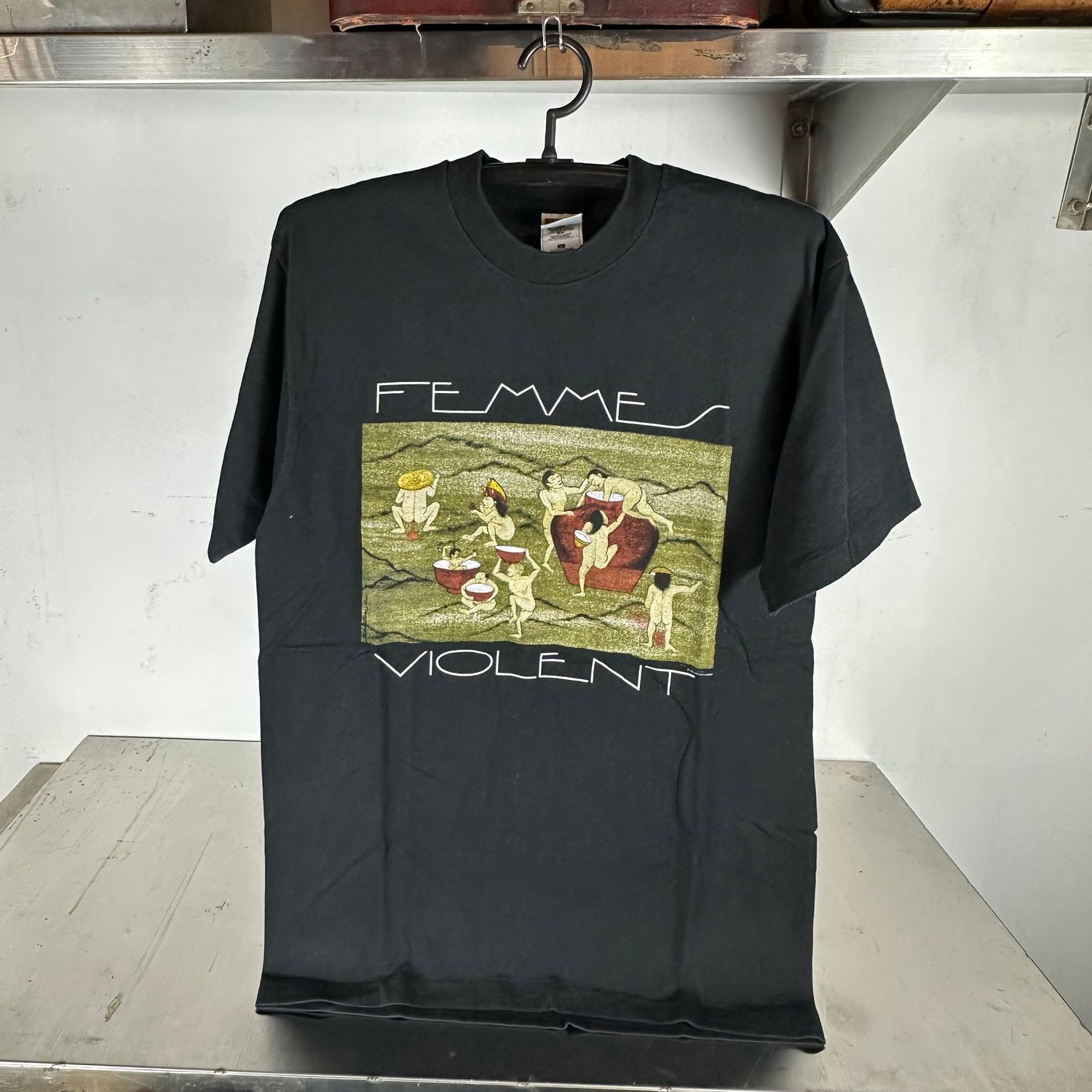 ​Vintage 1997 Violent Femmes Folk Punk Band Graphic Large T-Shirt