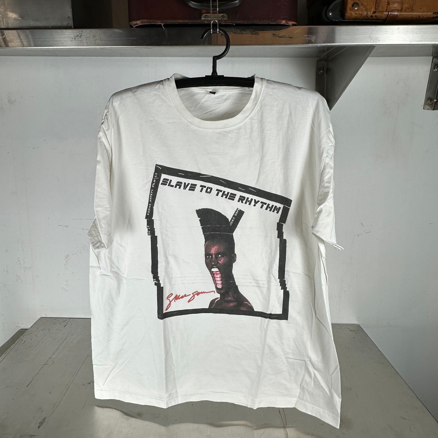 ​Vintage 2000s Grace Jones Slave To The Rhythm Album T-Shirt