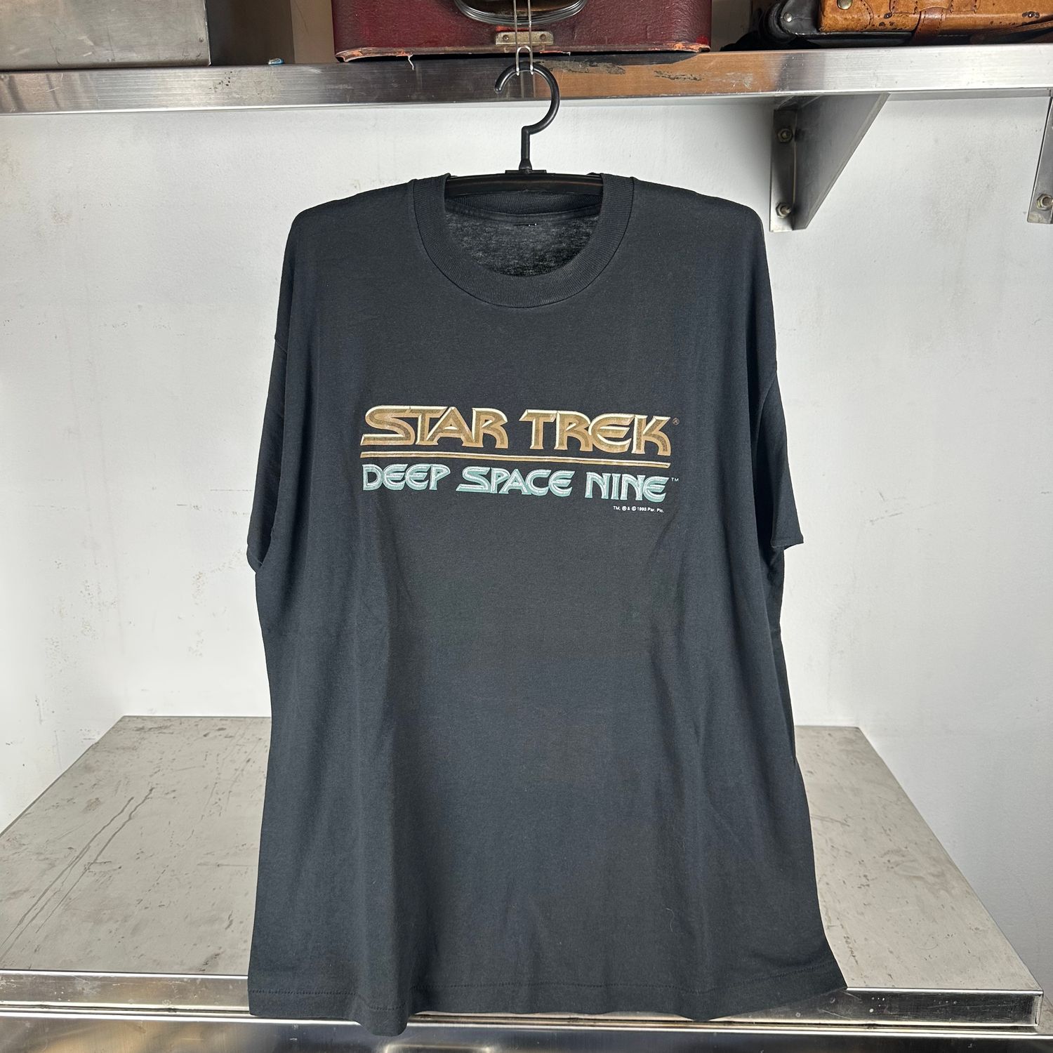 ​Vintage 1993 Star Trek Deep Space Nine TV Show Promo XL T-Shirt