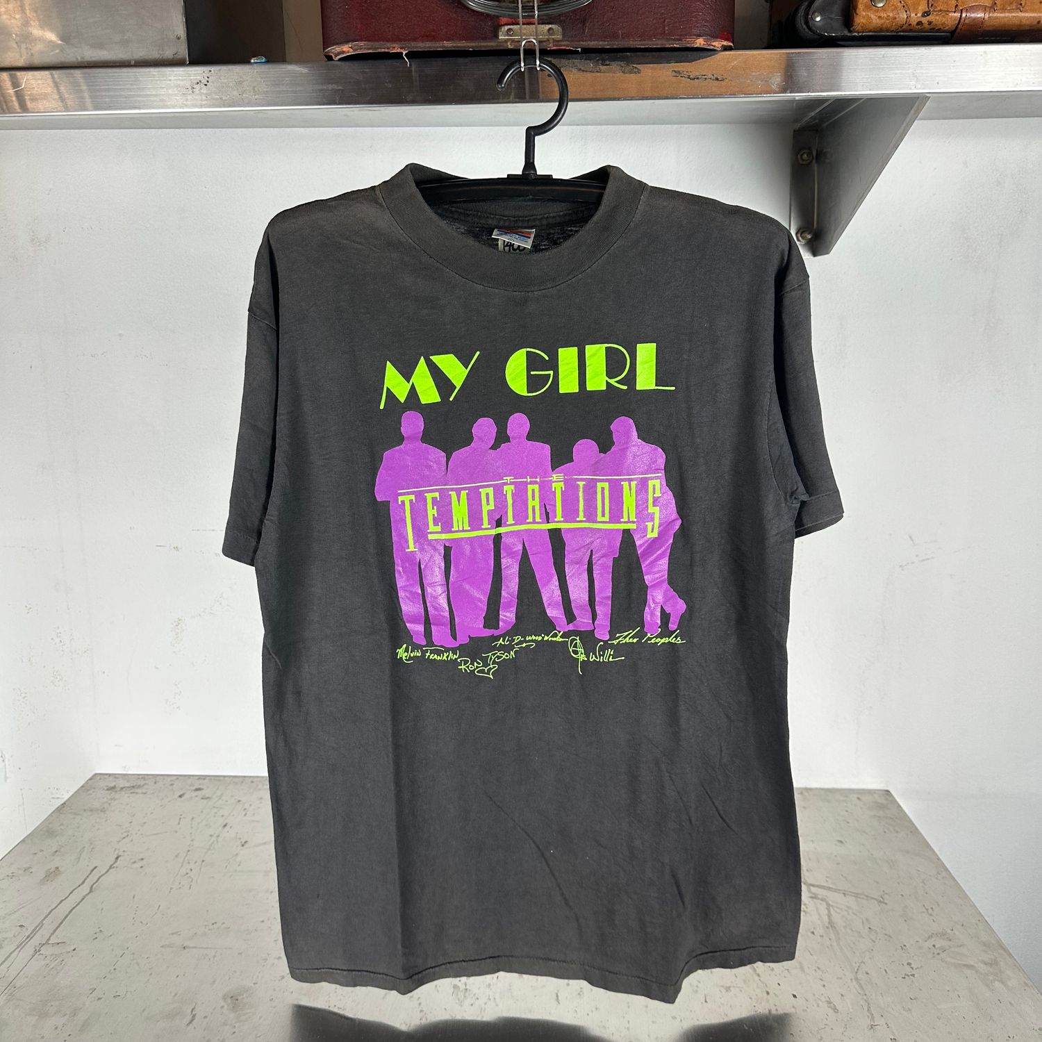 ​Vintage 1989 The Temptations My Girl Motown Graphic T-Shirt