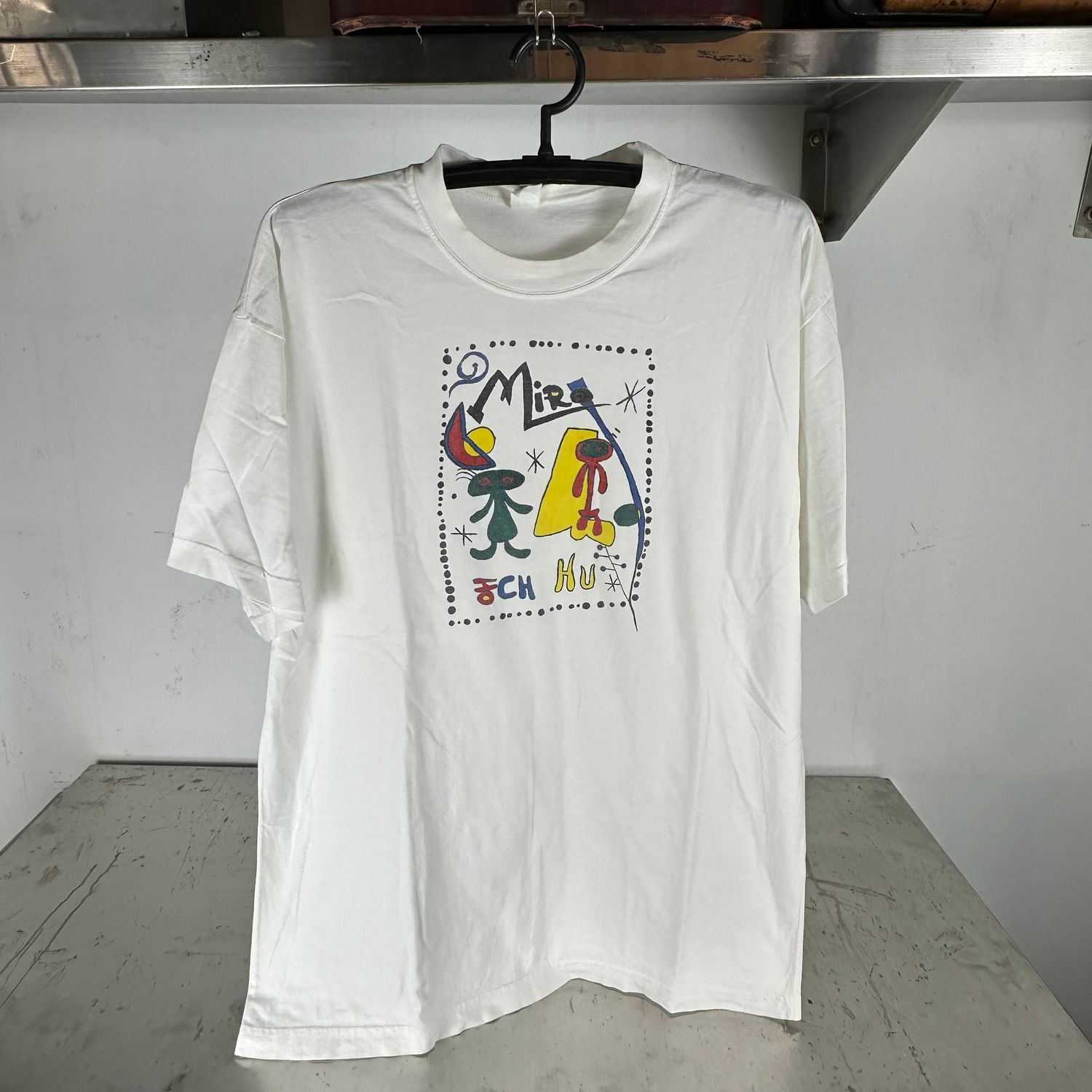 ​Vintage 90s Joan Miro Abstract Artwork Graphic T-Shirt