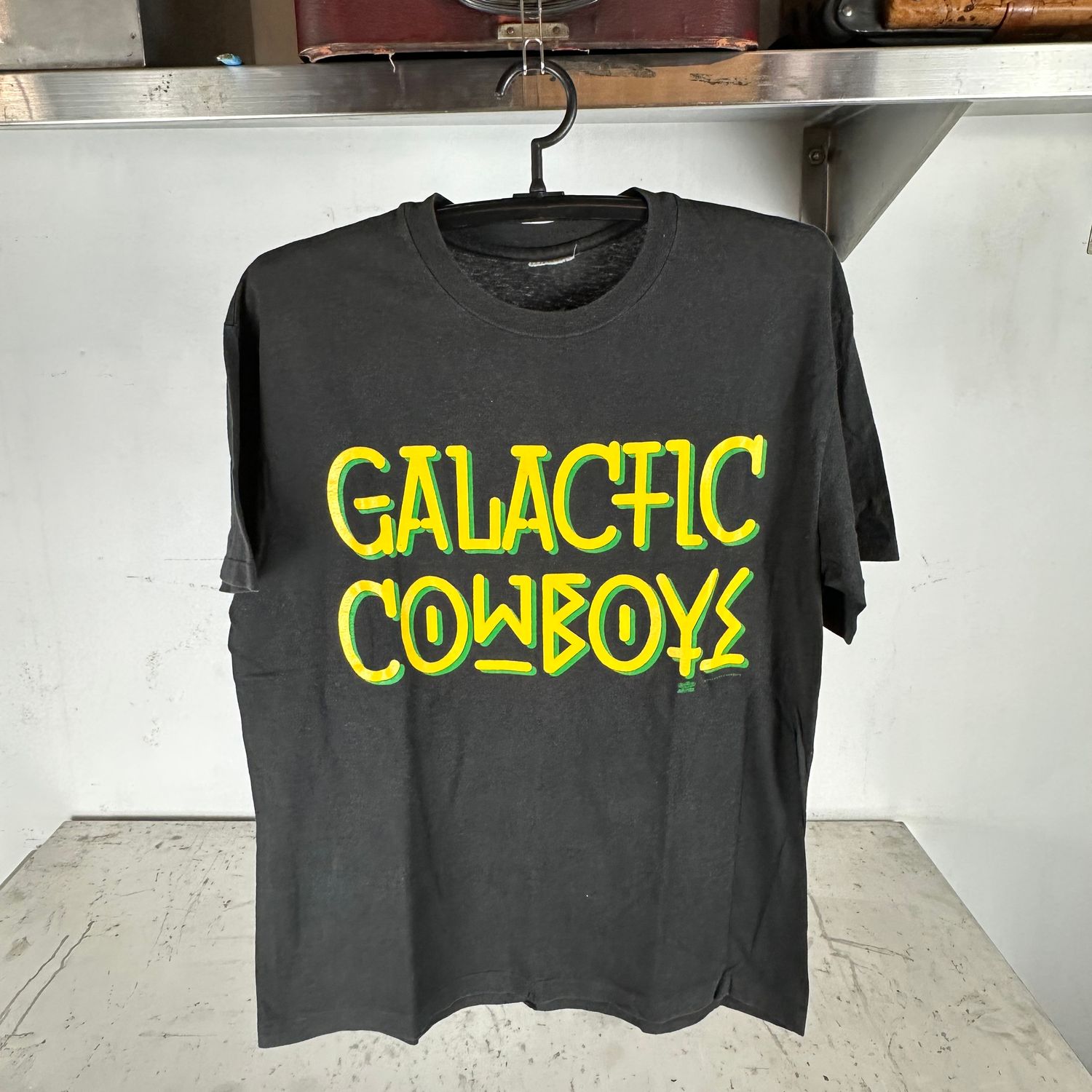 ​Vintage 1993 Galactic Cowboys Space In Your Face Heavy Metal Band T-Shirt