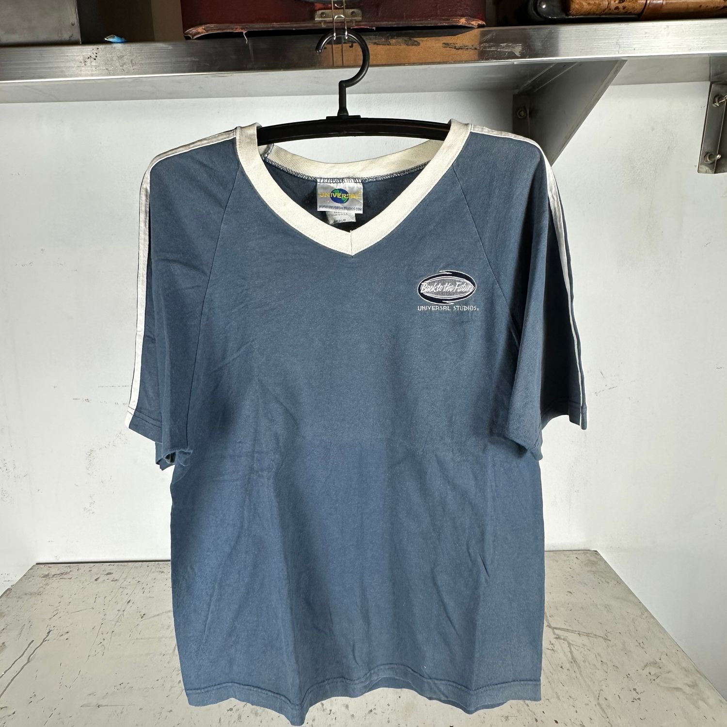 ​Vintage 90s Back to the Future Universal Studios Embroidered T-Shirt