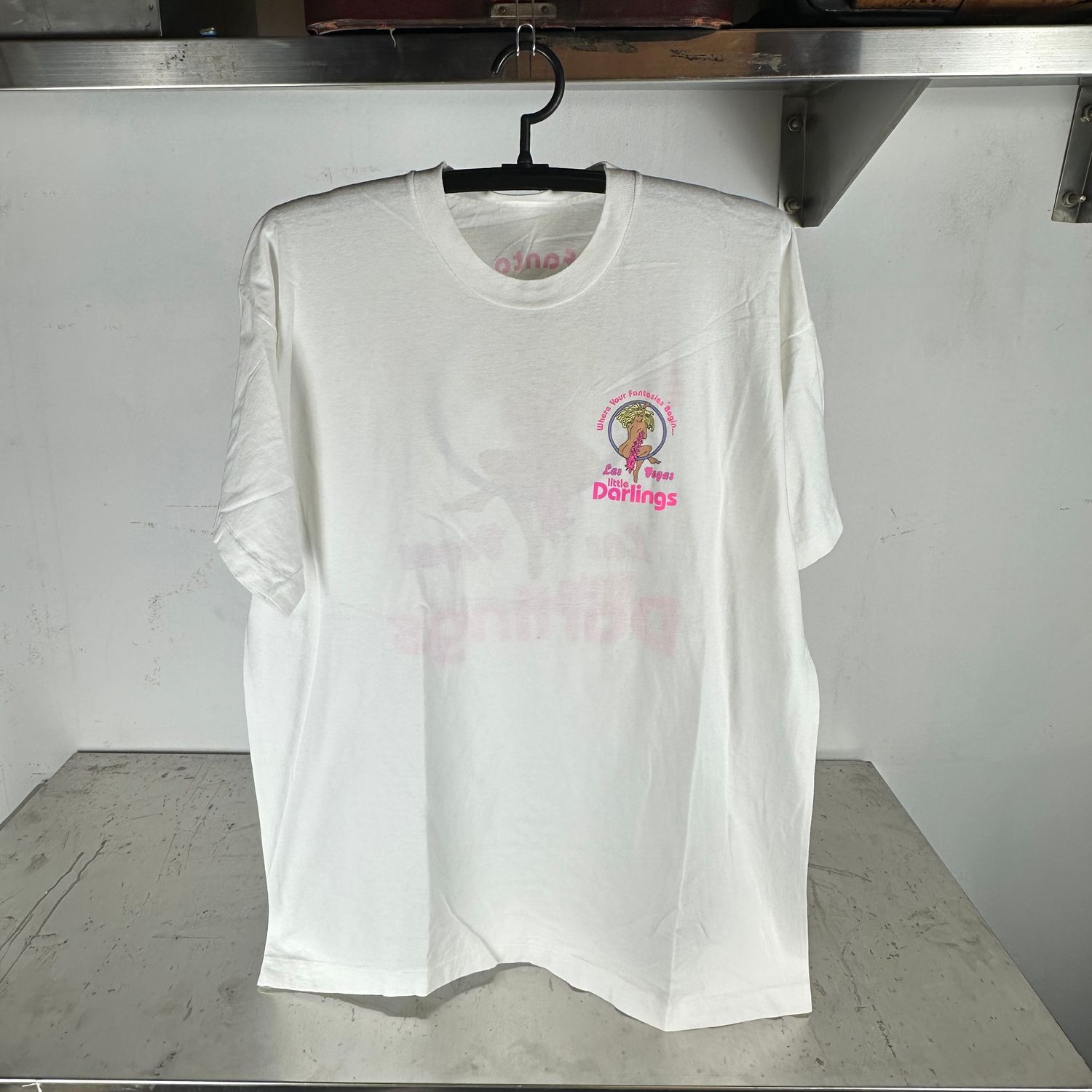 ​Vintage 90s Little Darlings Las Vegas Strip Club XL T-Shirt