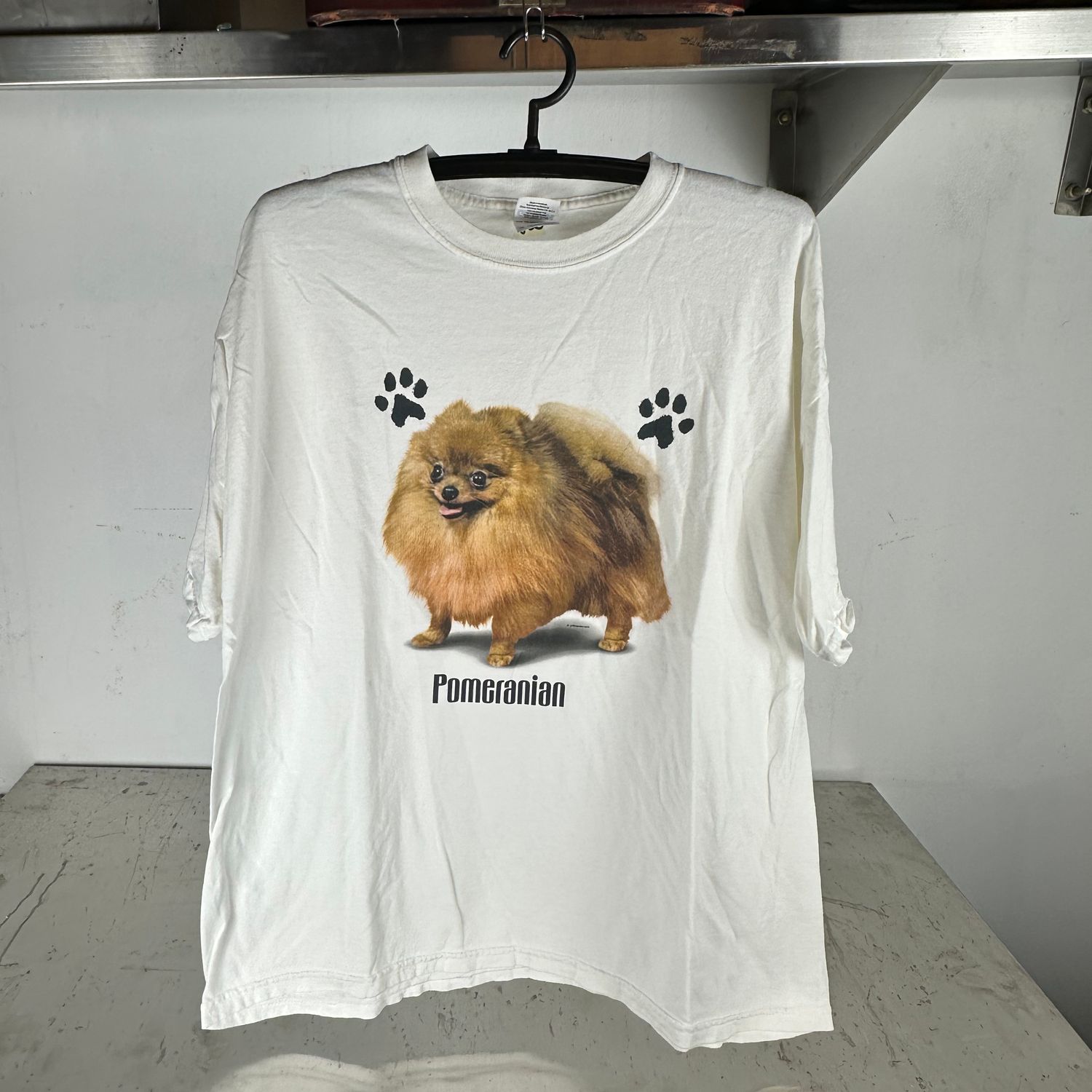 ​Vintage 2000s Pomeranian Dog Breed Graphic XL T-Shirt