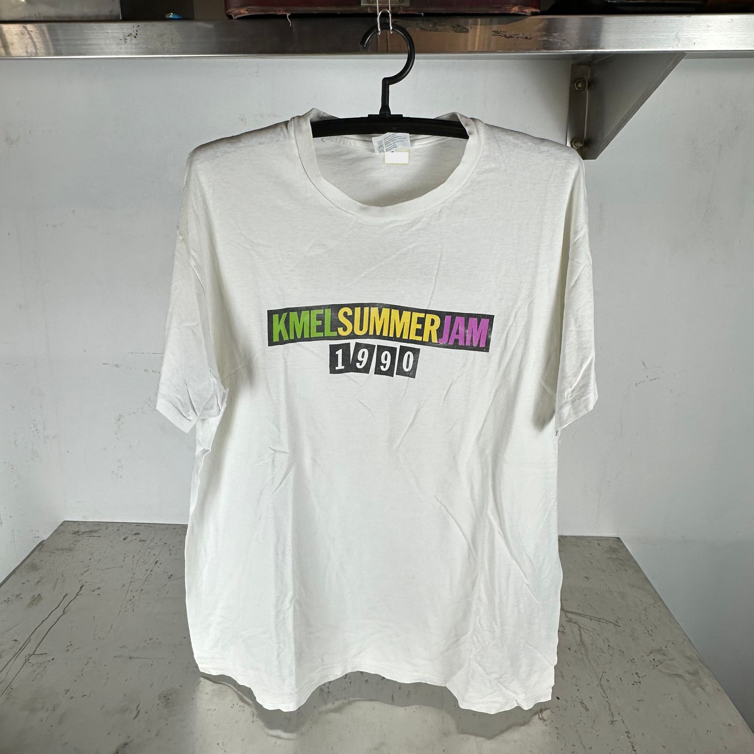 Vintage 1990 KMEL Summer Jam Can't Touch This Hip Hop Festival T-Shirt