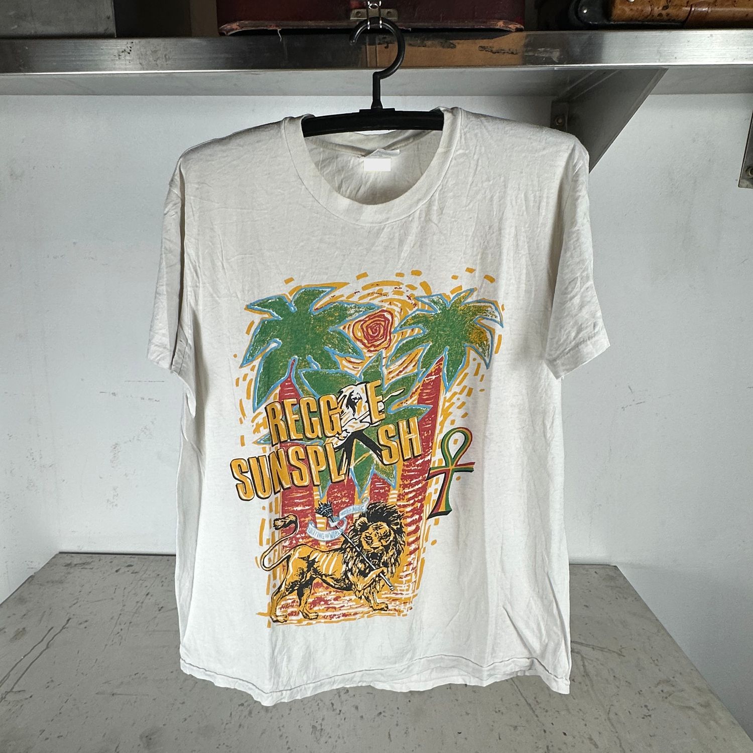 ​Vintage 1992 Reggae Sunsplash World Tour Graphic T-Shirt