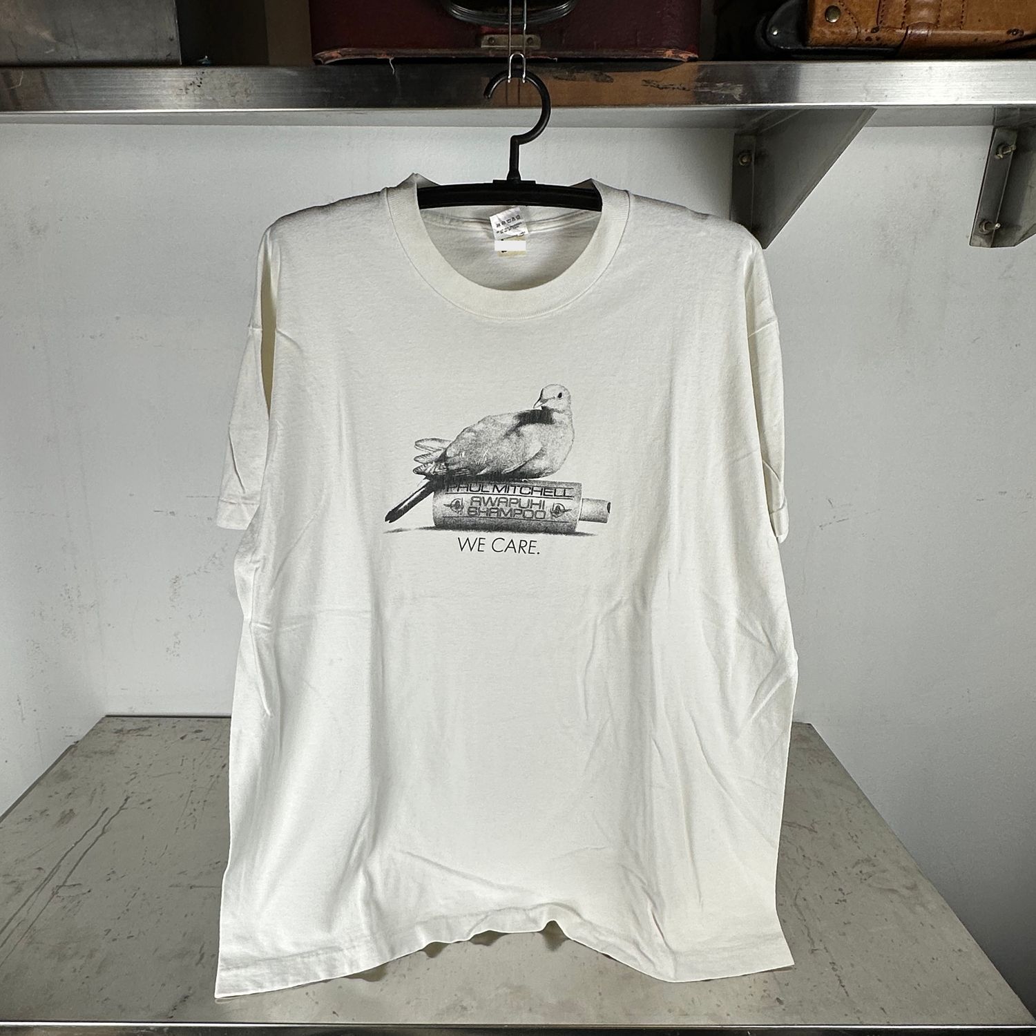 ​Vintage 90s Paul Mitchell We Care Hair Care Promo T-Shirt