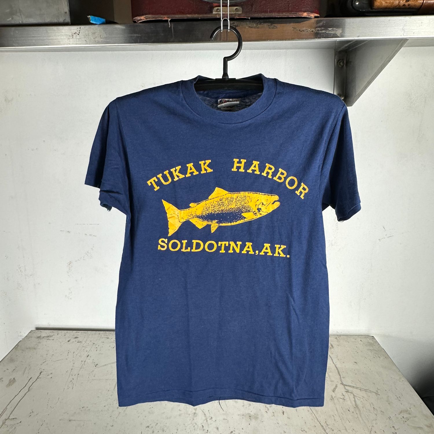 ​​Vintage 80s Tukak Harbor Fish Graphic T-shirt