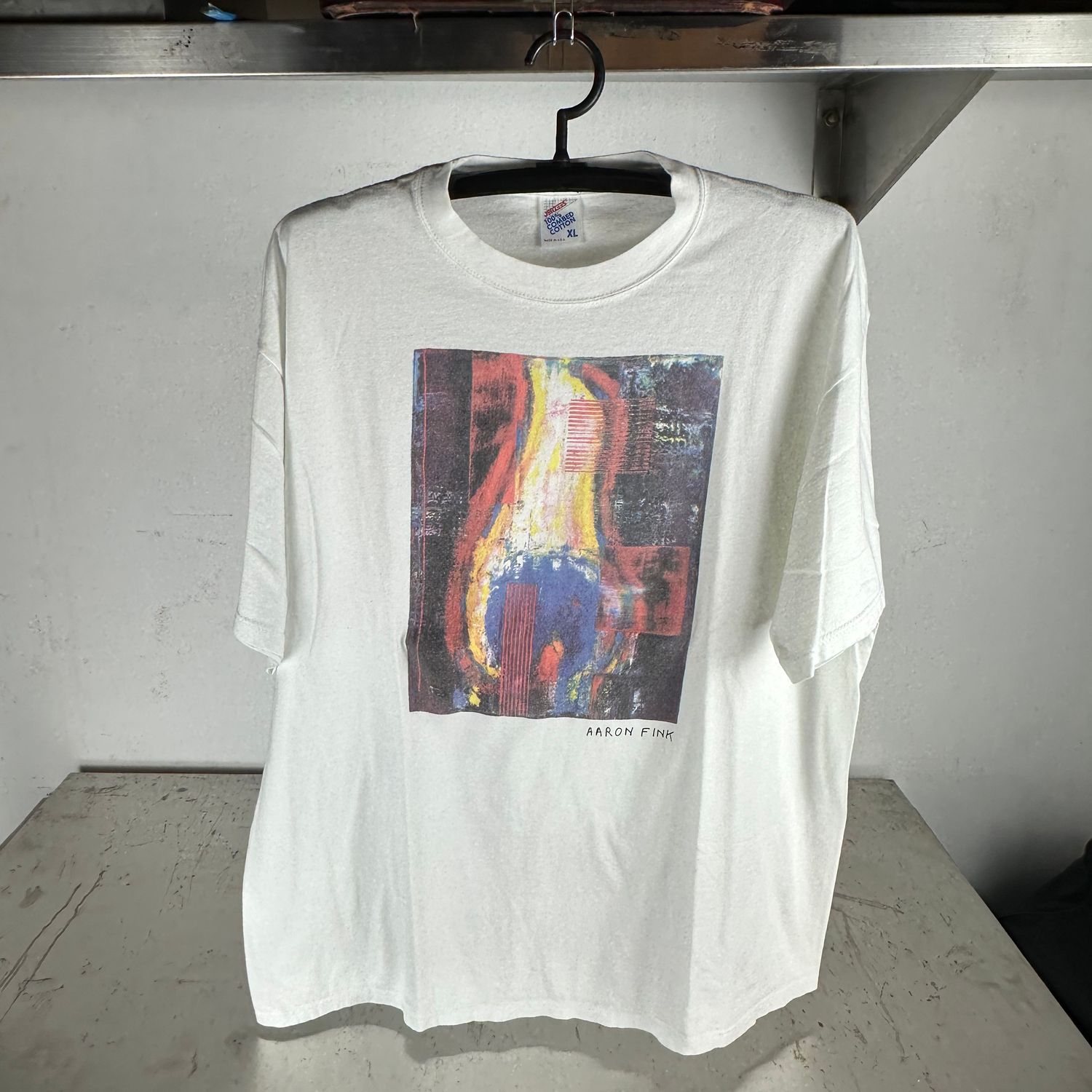 ​Vintage 90s Aaron Fink At CSU Artwork Graphic XL T-shirt