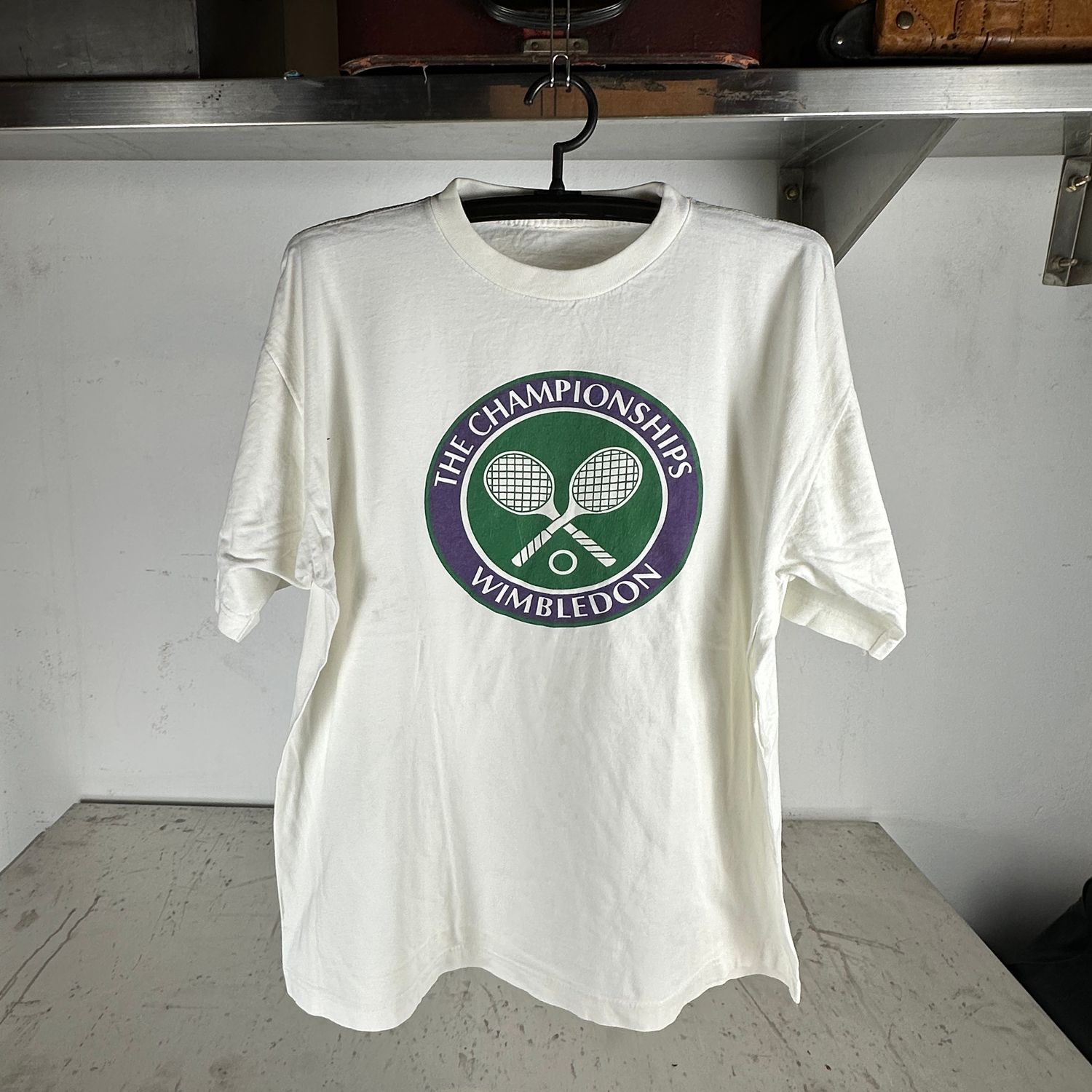 Vintage 90s Wimbledon Tennis Championship XL Single Stitch T-shirt