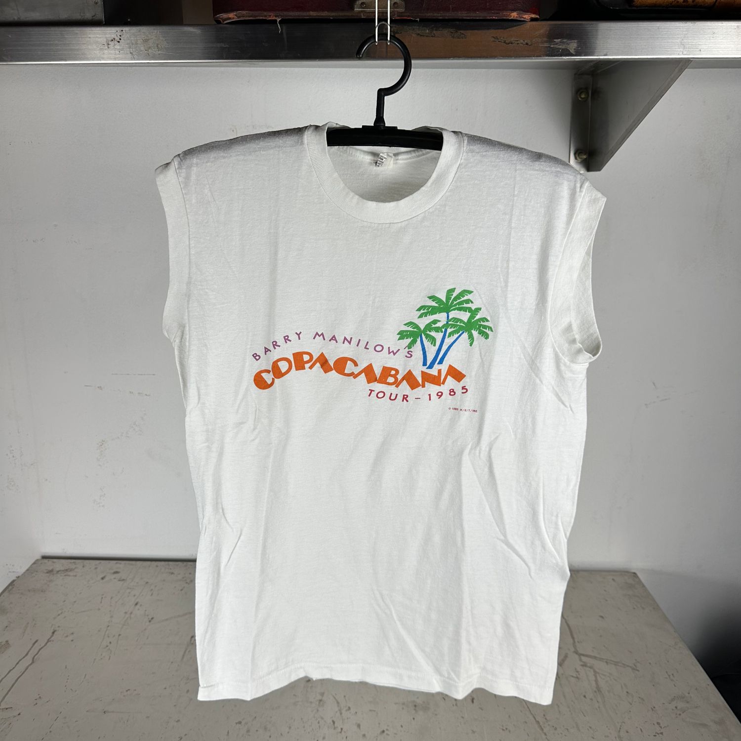 ​Vintage 1985 Barry Manilow Copacabana Tour Concert T-shirt