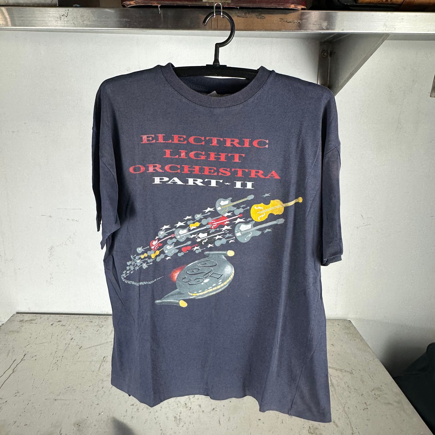 Vintage 1992 ELO Electric Light Orchestra Part 2 UK Tour T-shirt