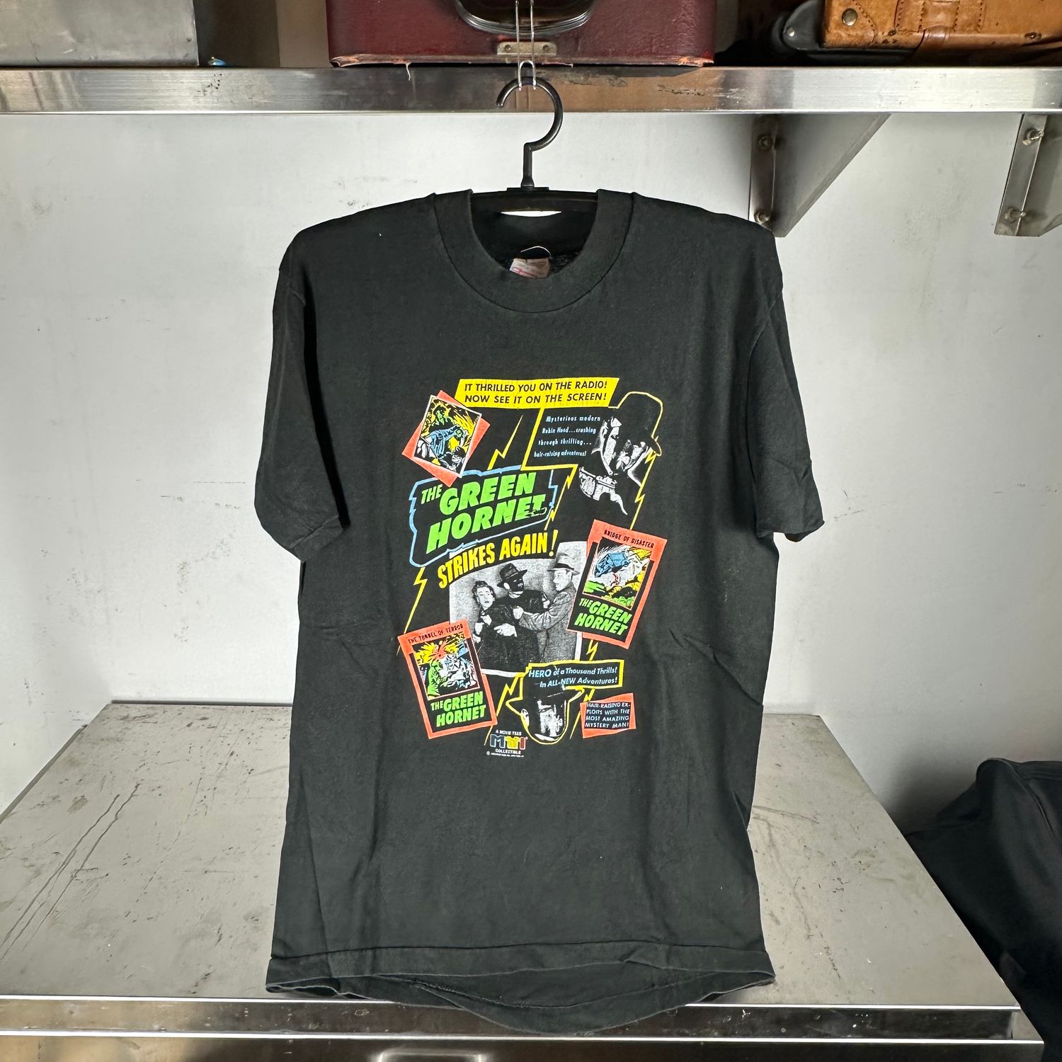 ​Vintage 1989 The Green Hornet Movie Tee Collectible Graphic T-shirt