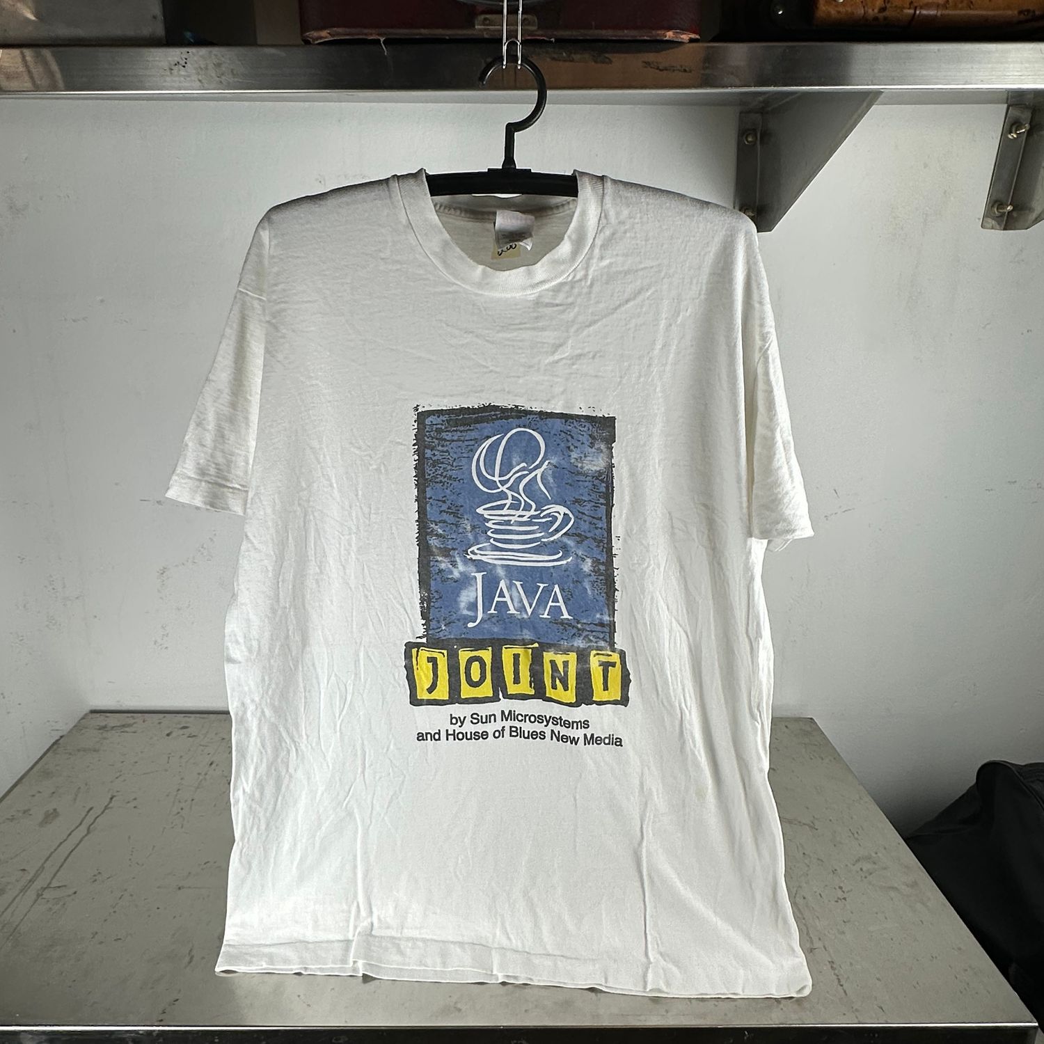 ​​Vintage 90s JAVA Joint Atlanta House of Blues Promo Graphic XL T-shirt