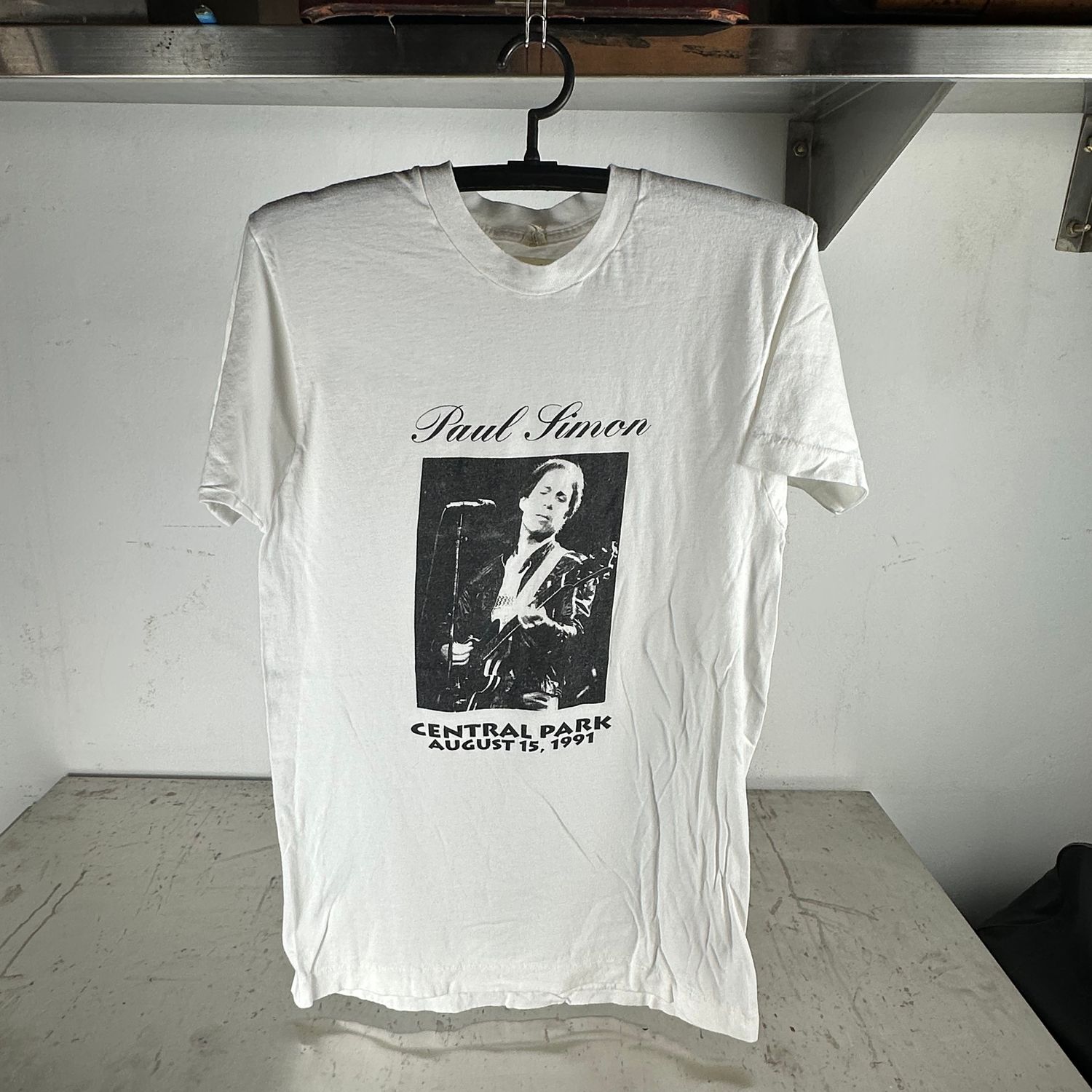 ​​Vintage 1991 Paul Simon Central Park Concert Graphic T-shirt