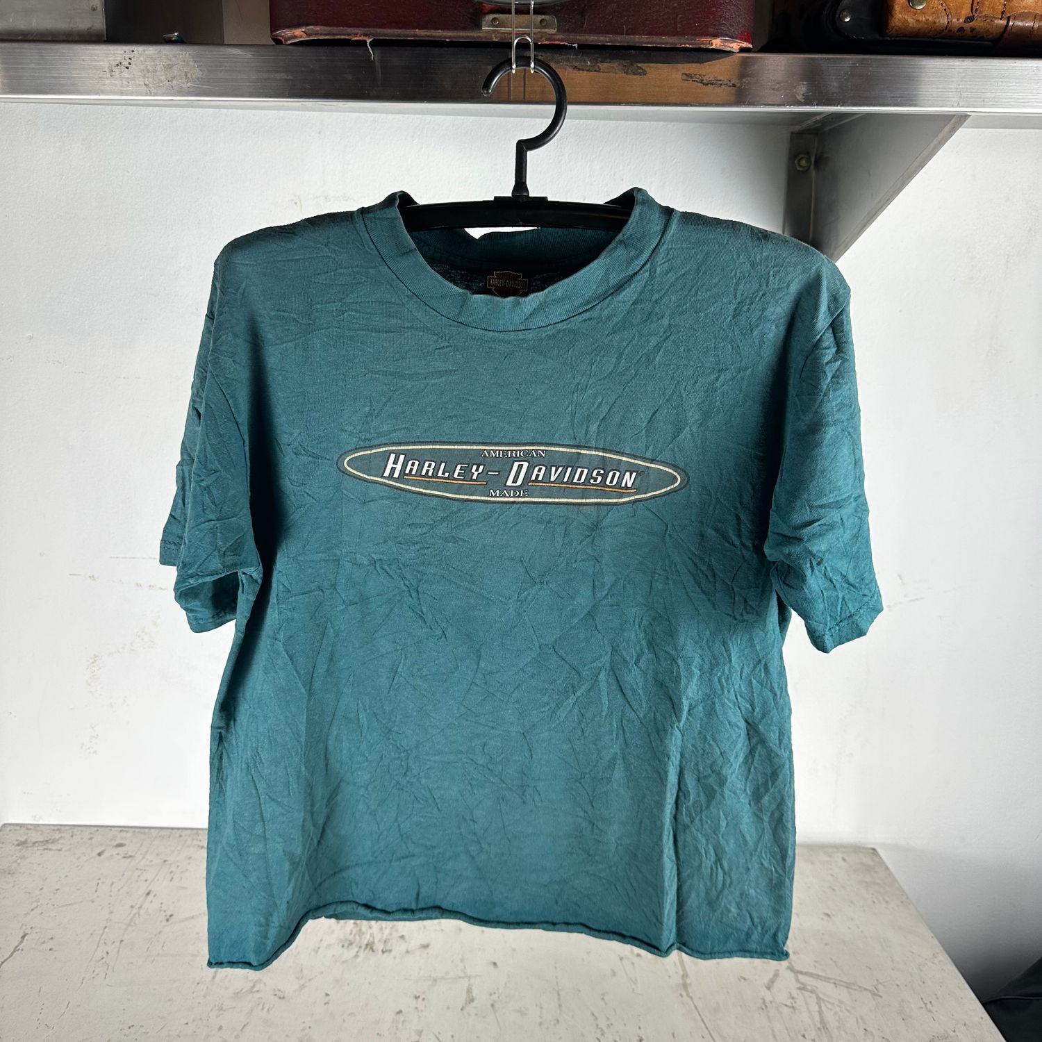 ​​Vintage 1997 Harley Davidson Sturgis South Dakota Cropped T-shirt