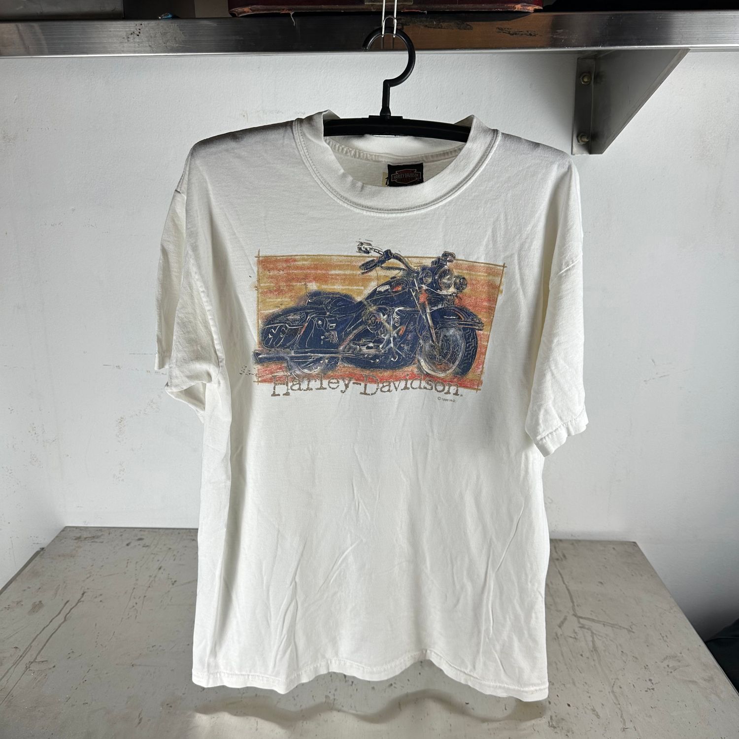 ​Vintage 1999 Harley Davidson Motorcycle Canada Promo T-shirt