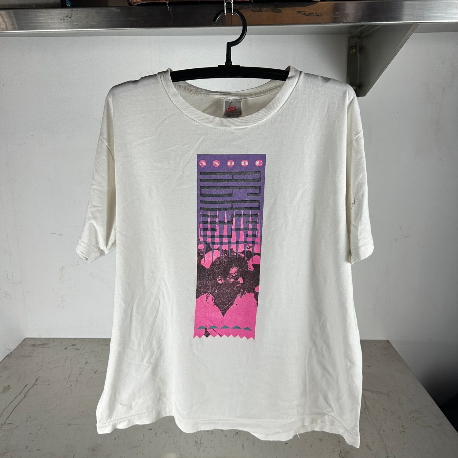 ​​Vintage Nike 90s Andre Agassi Tennis Graphic T-shirt