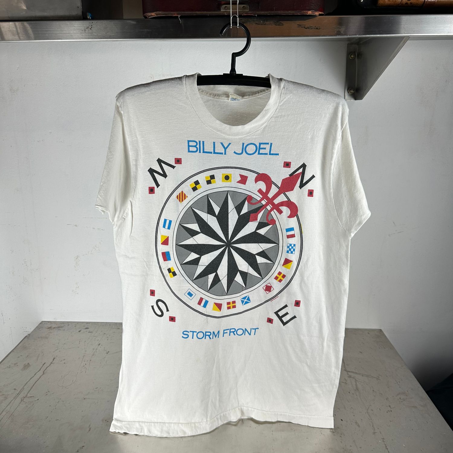 ​​Vintage 1989-90 Billy Joel Storm Front Tour Concert T-shirt