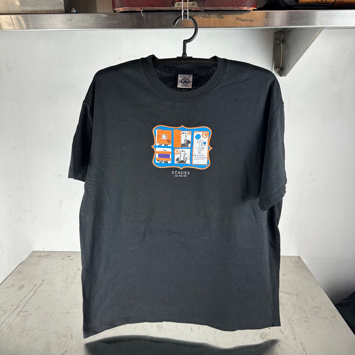 ​​Vintage 2002 Britney Spears Stages Graphic Large T-shirt