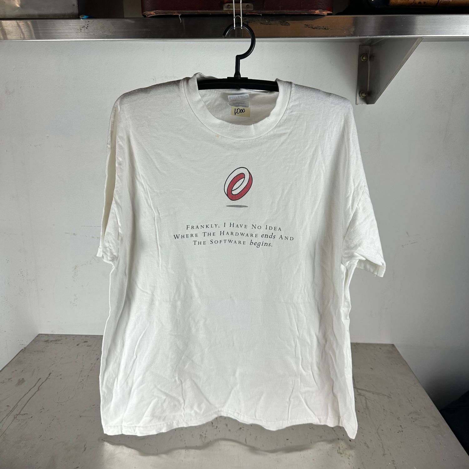 ​​Vintage 90s Compaq Software Just As We Intended Promo T-shirt