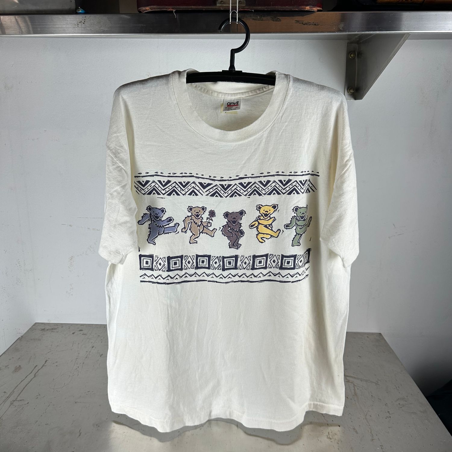 ​​Vintage 1995 Grateful Dead Bear Graphic Artwork XL​ T-shirt